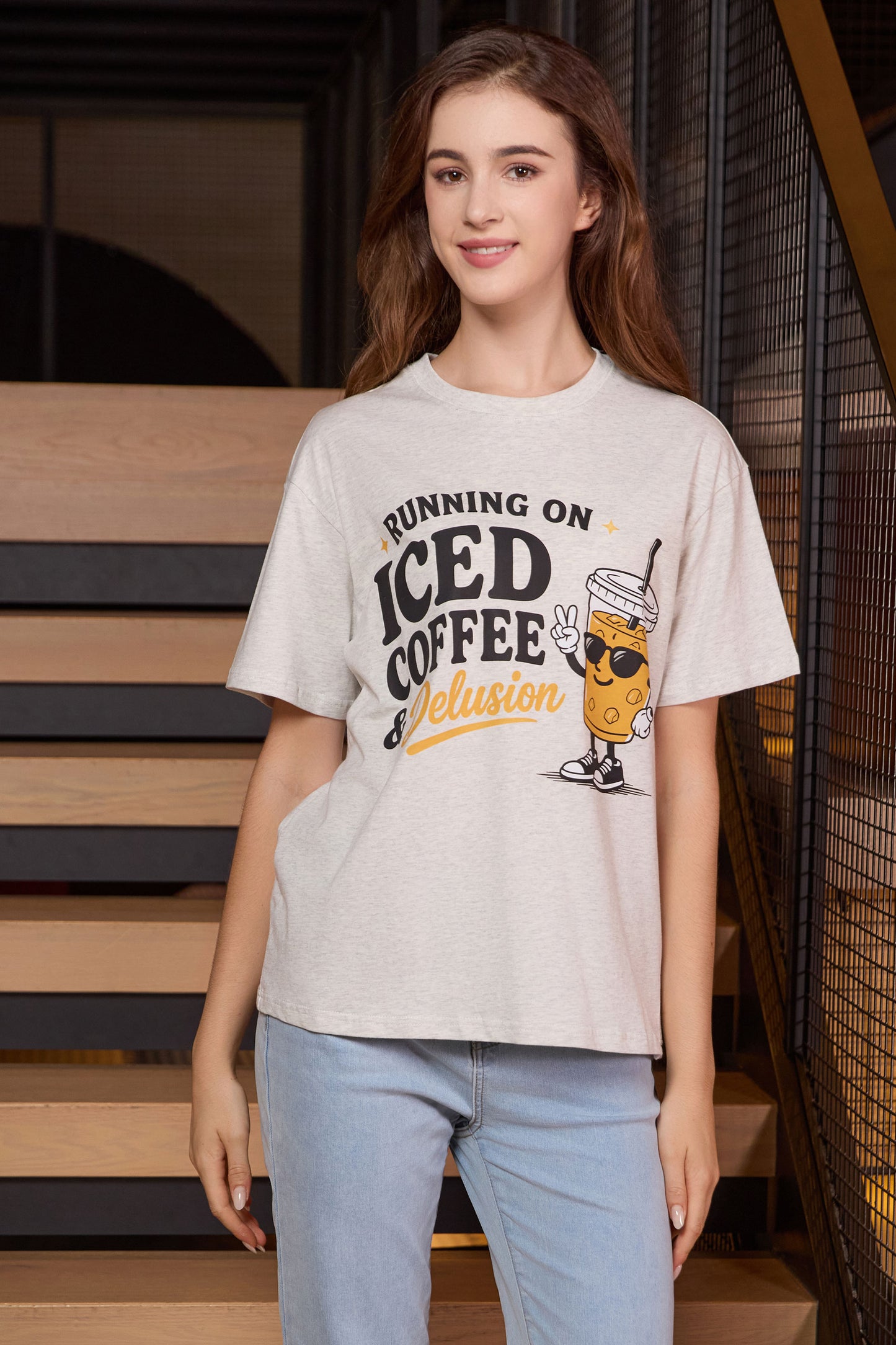 Iced Coffee & Delusion Tee