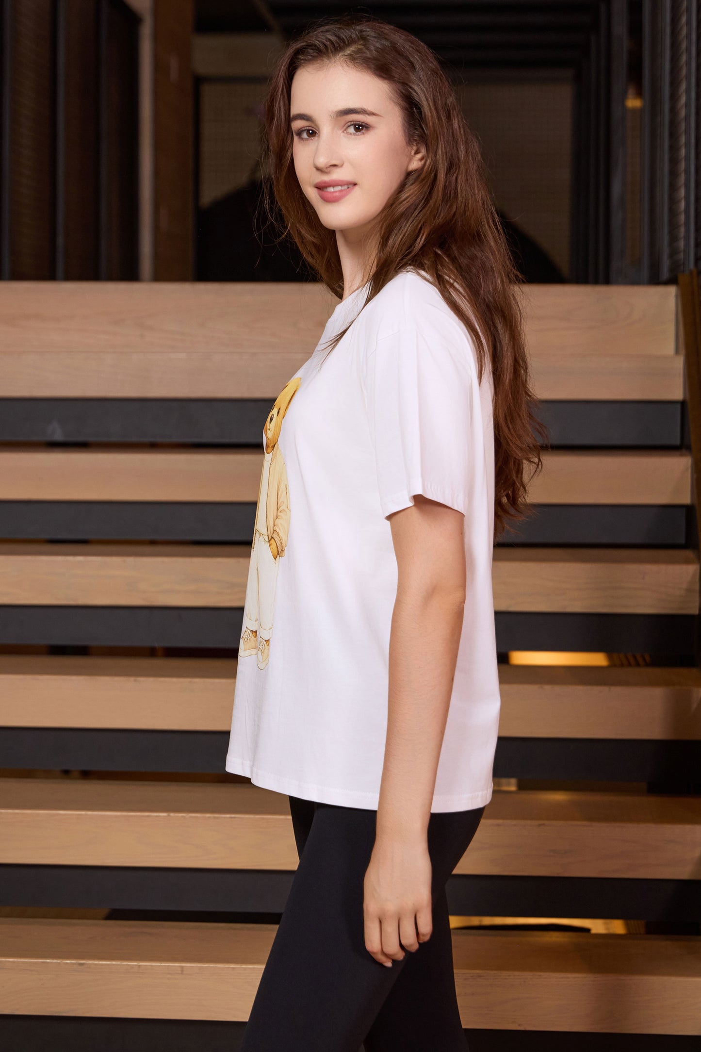 Coffee Break Teddy Tee