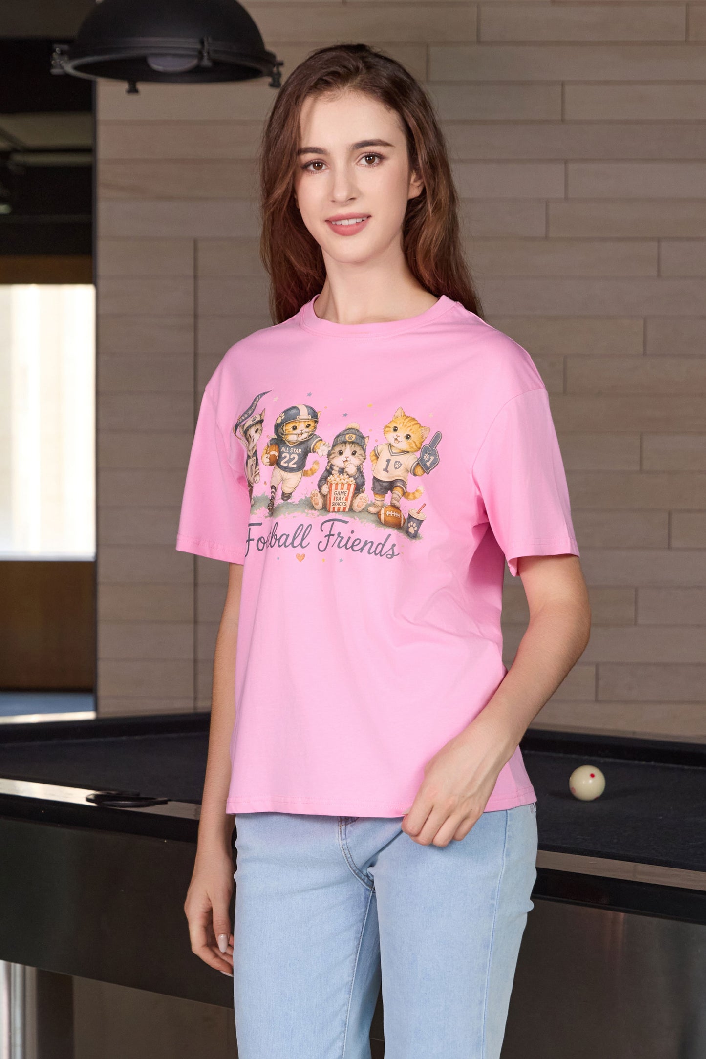 Football Friends Kitten Tee