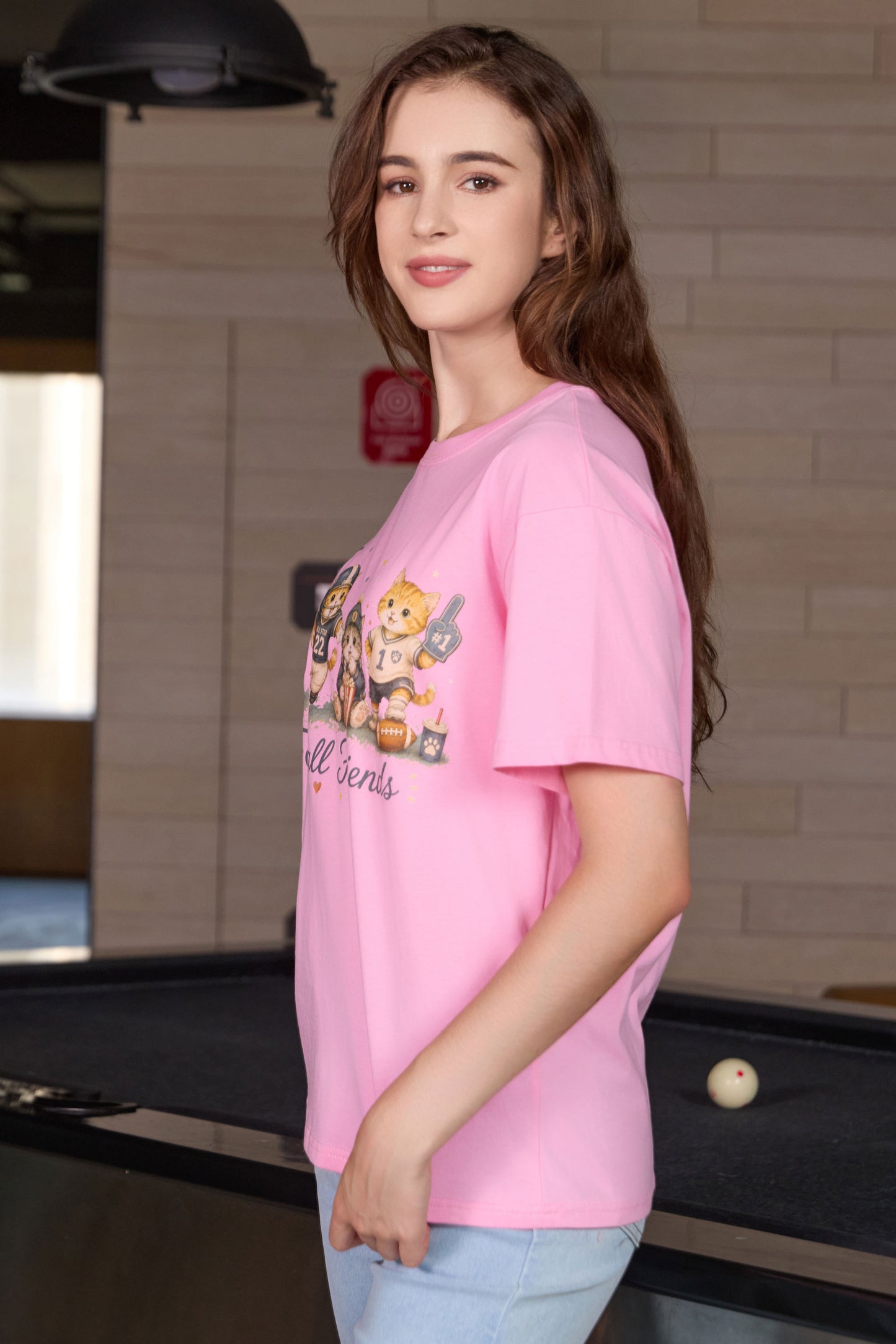 Football Friends Kitten Tee