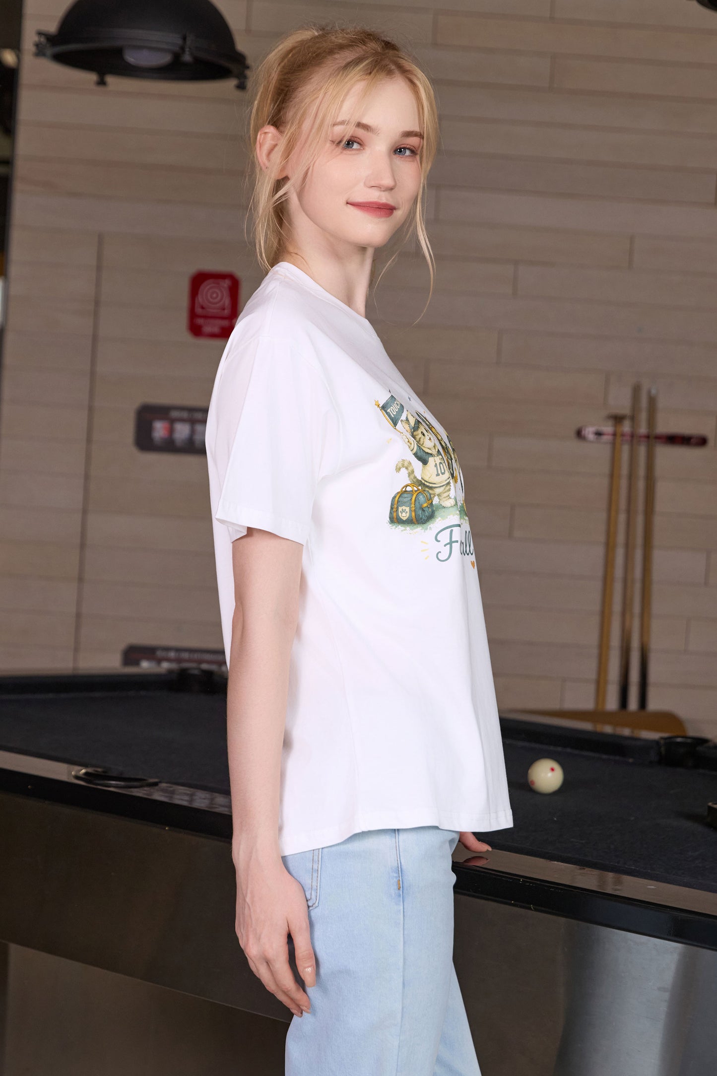 Football Friends Kitten Tee