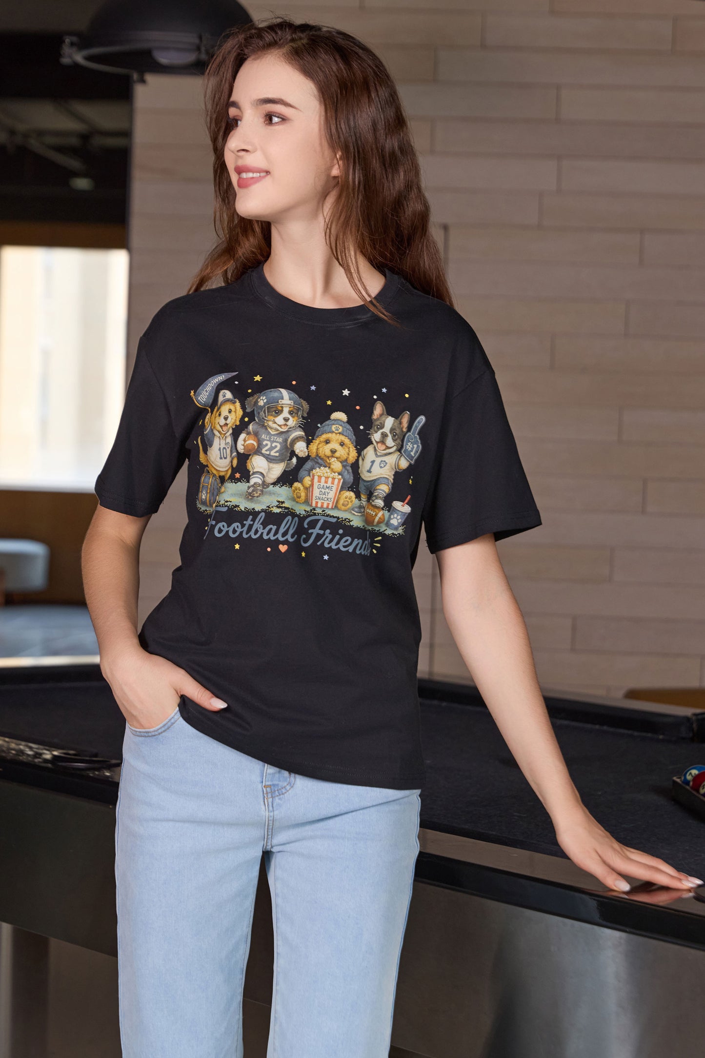 Football Friends Puppy Tee