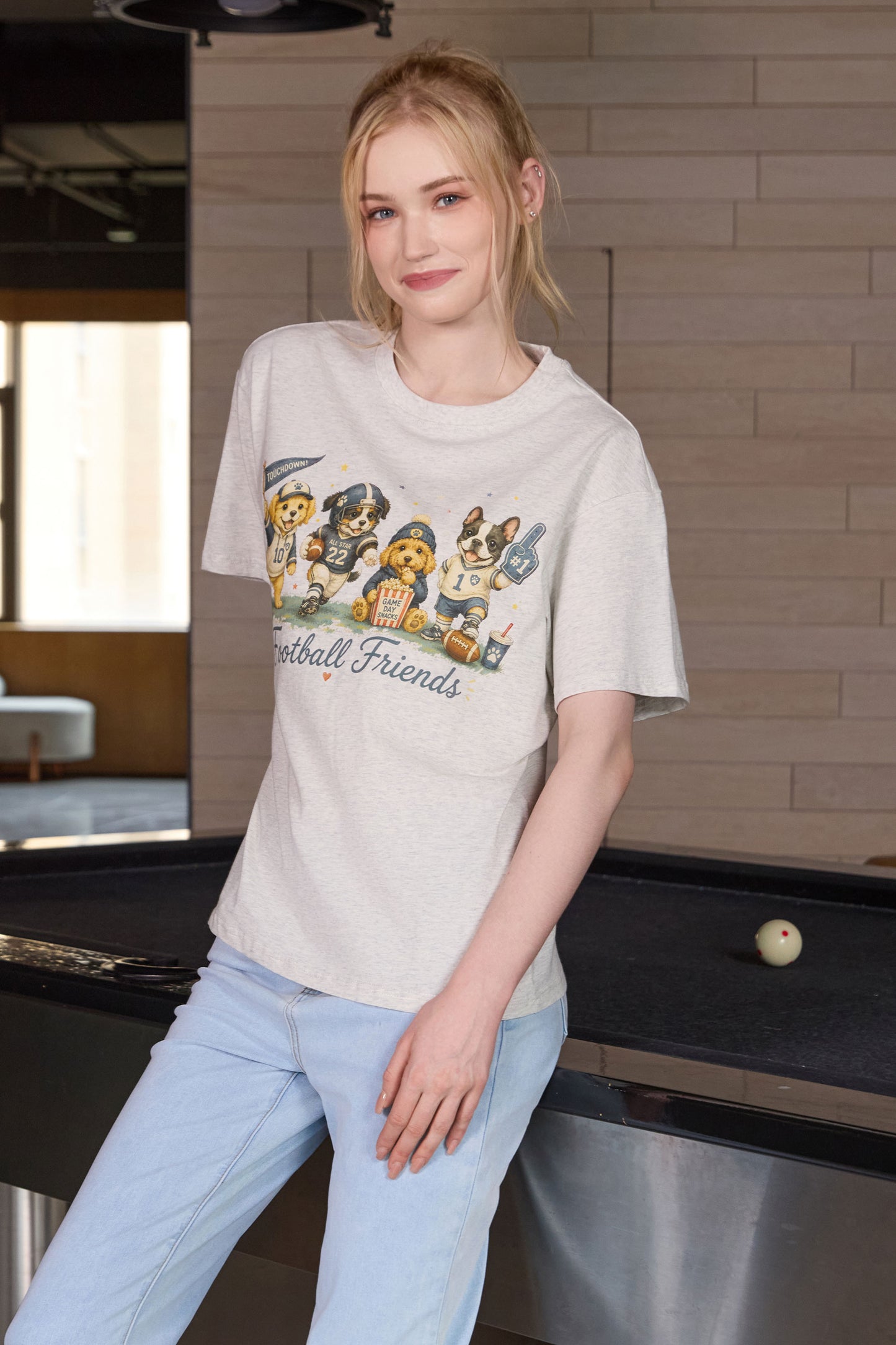 Football Friends Puppy Tee