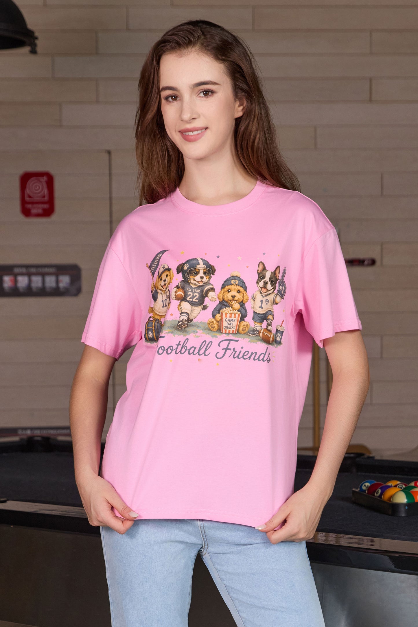 Football Friends Puppy Tee