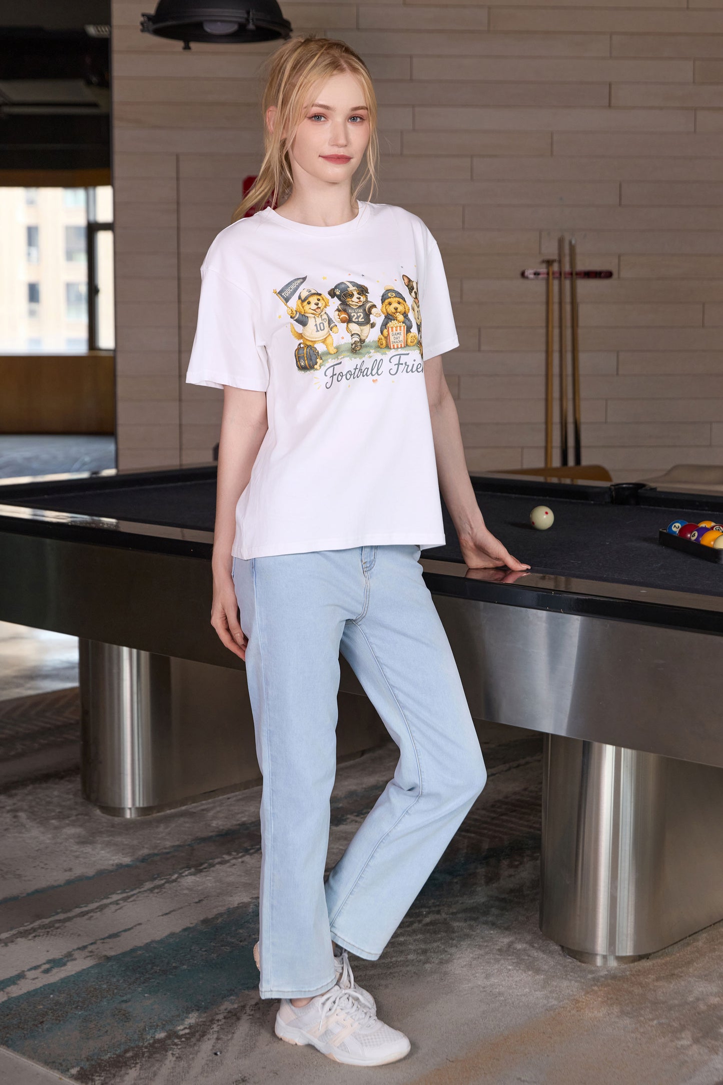Football Friends Puppy Tee