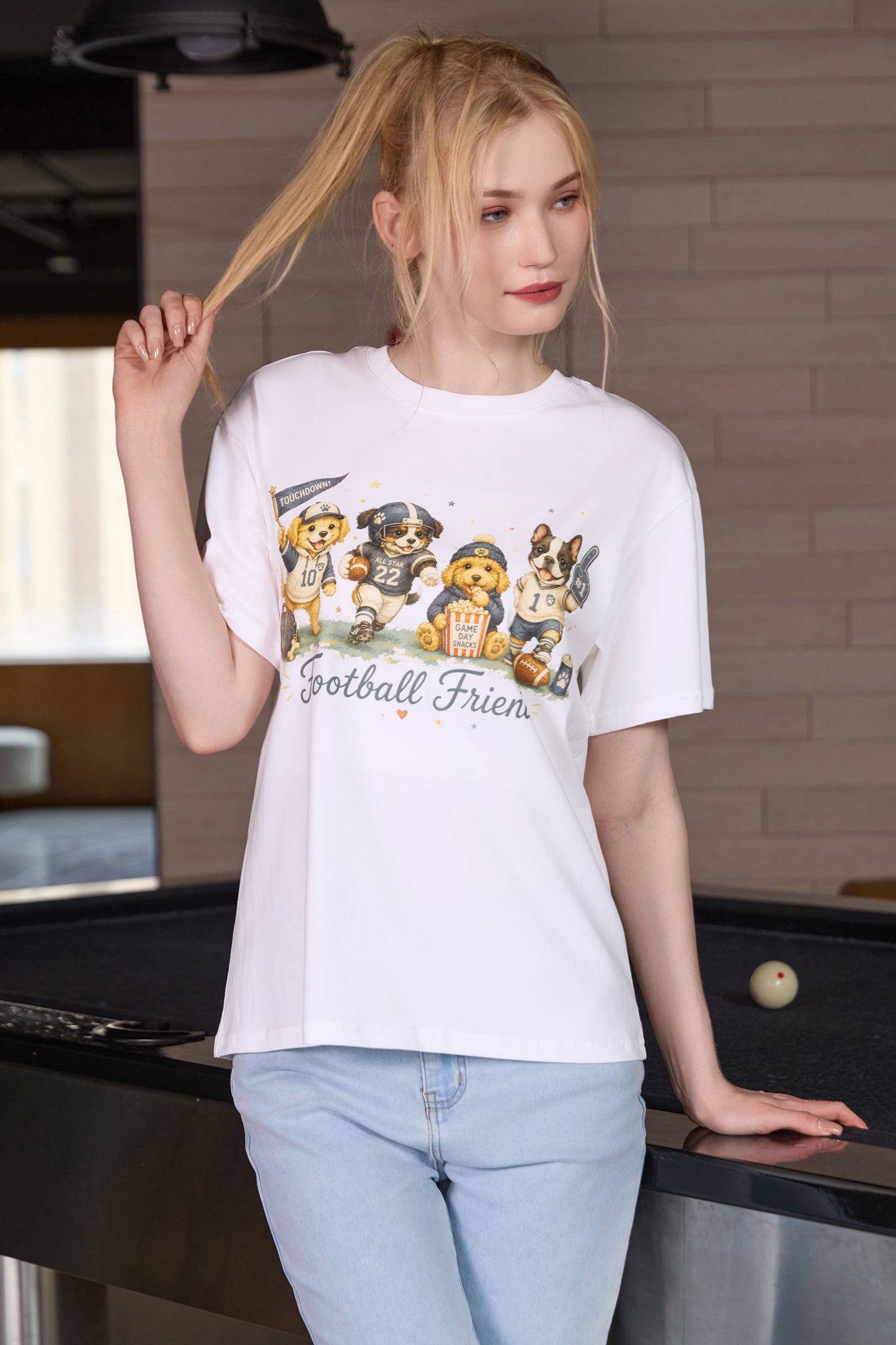Football Friends Puppy Tee