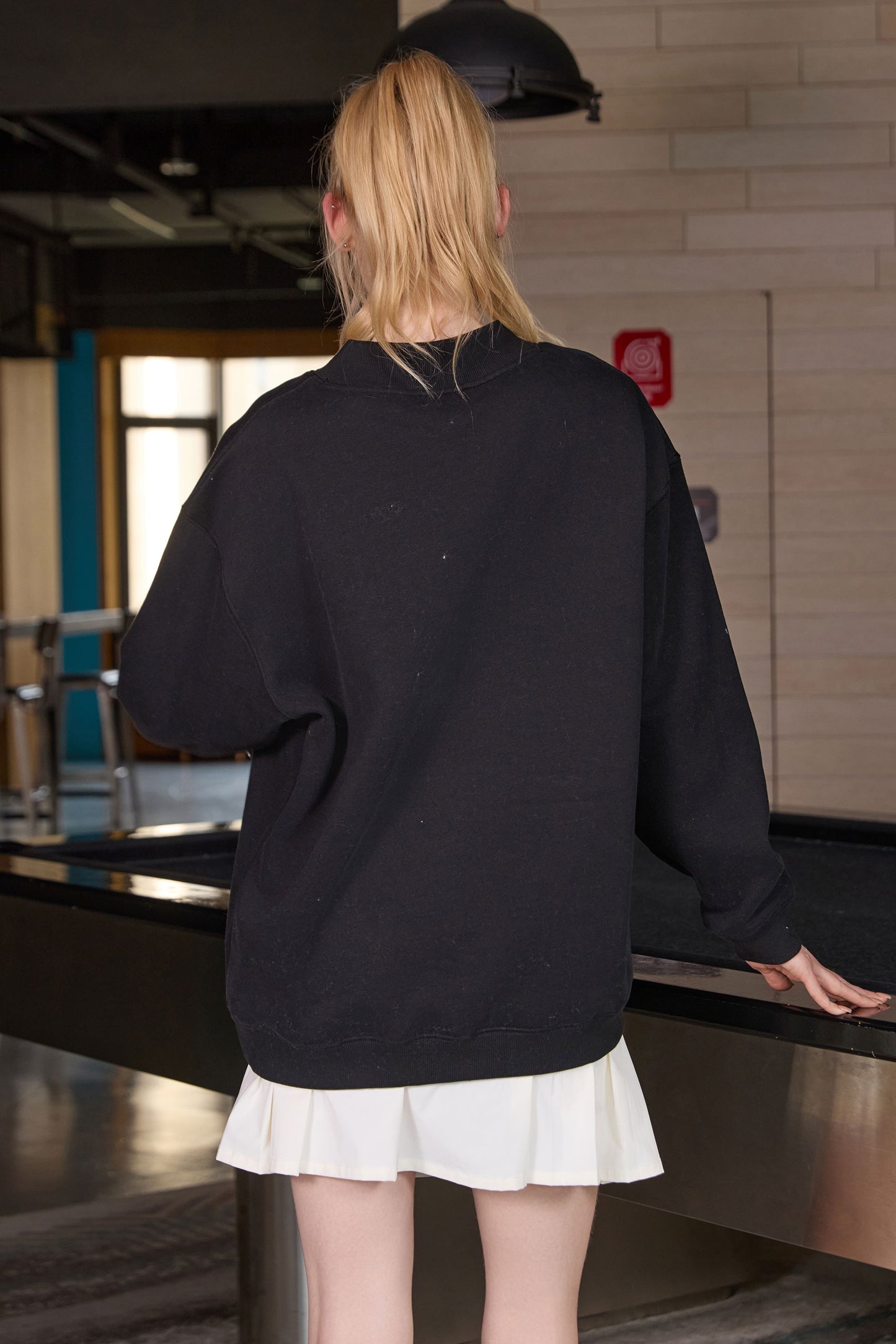 Classic Game Day Mockneck Sweatshirt