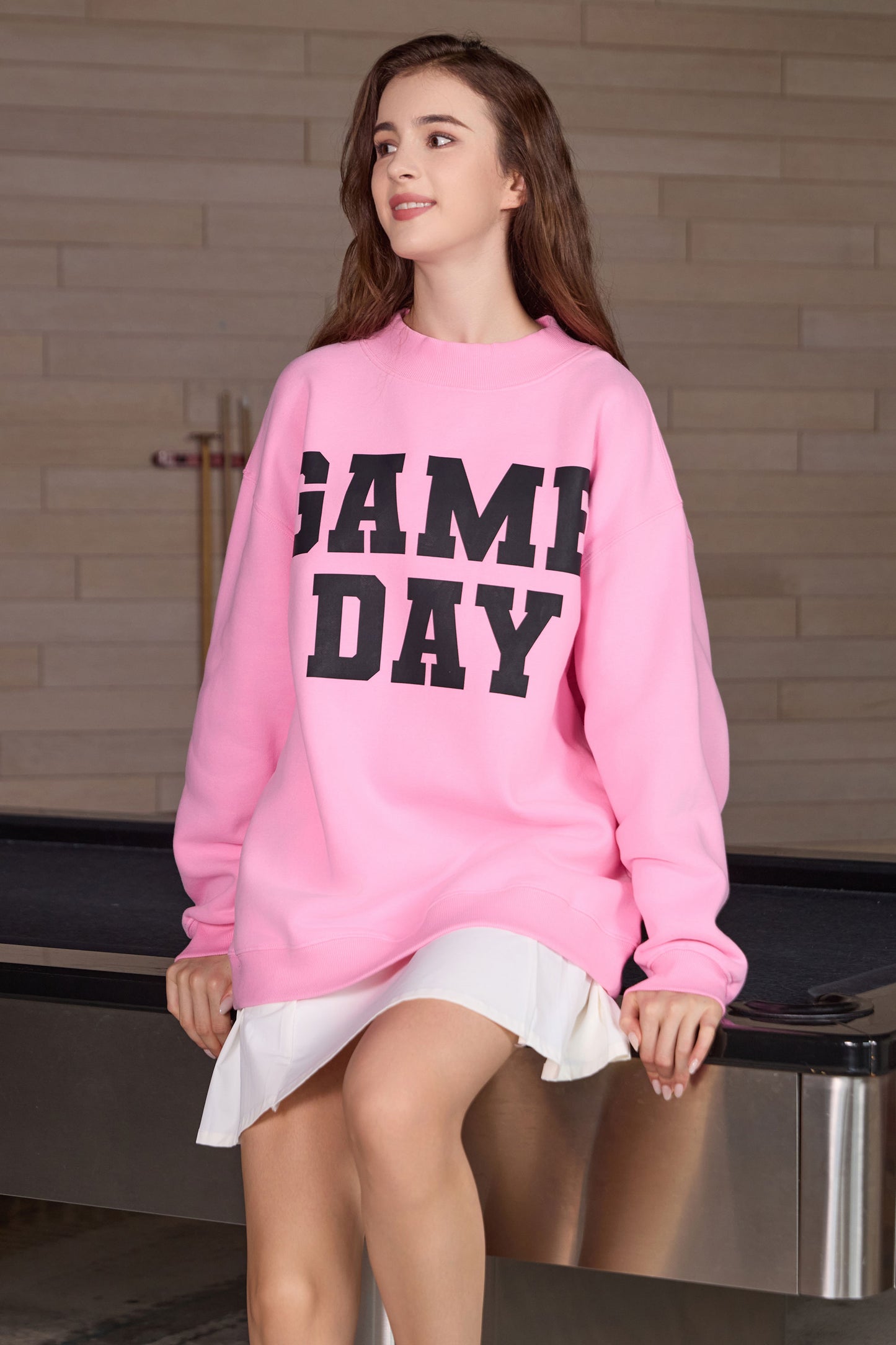 Classic Game Day Mockneck Sweatshirt