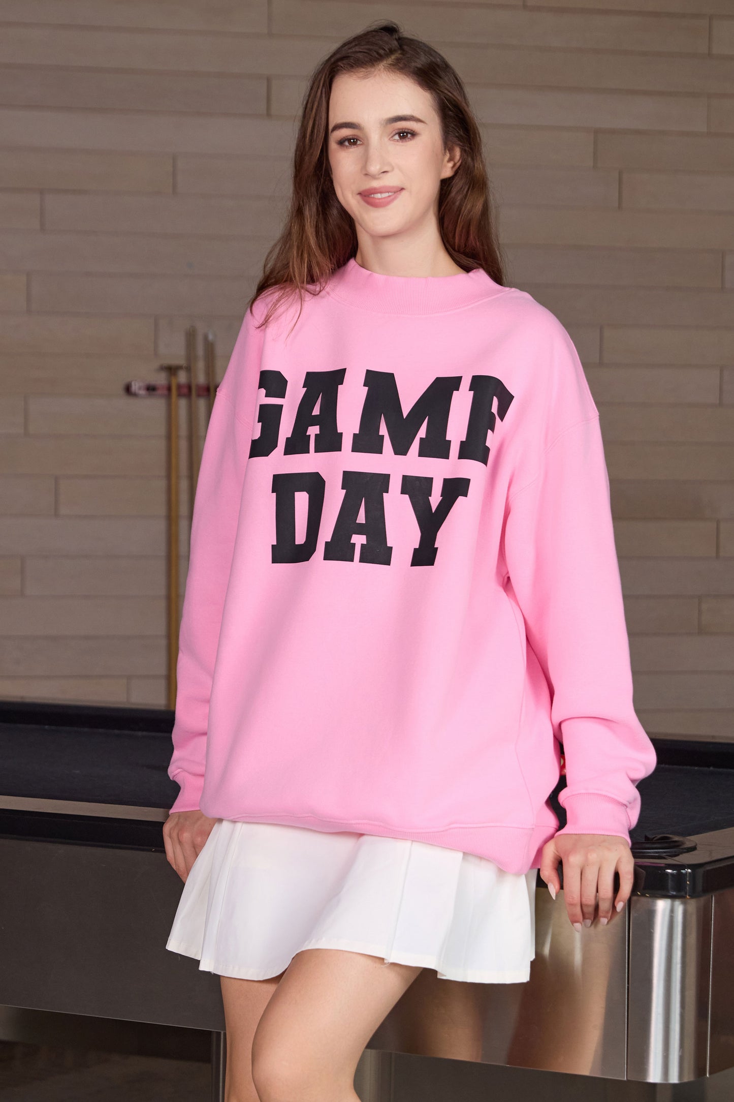 Classic Game Day Mockneck Sweatshirt