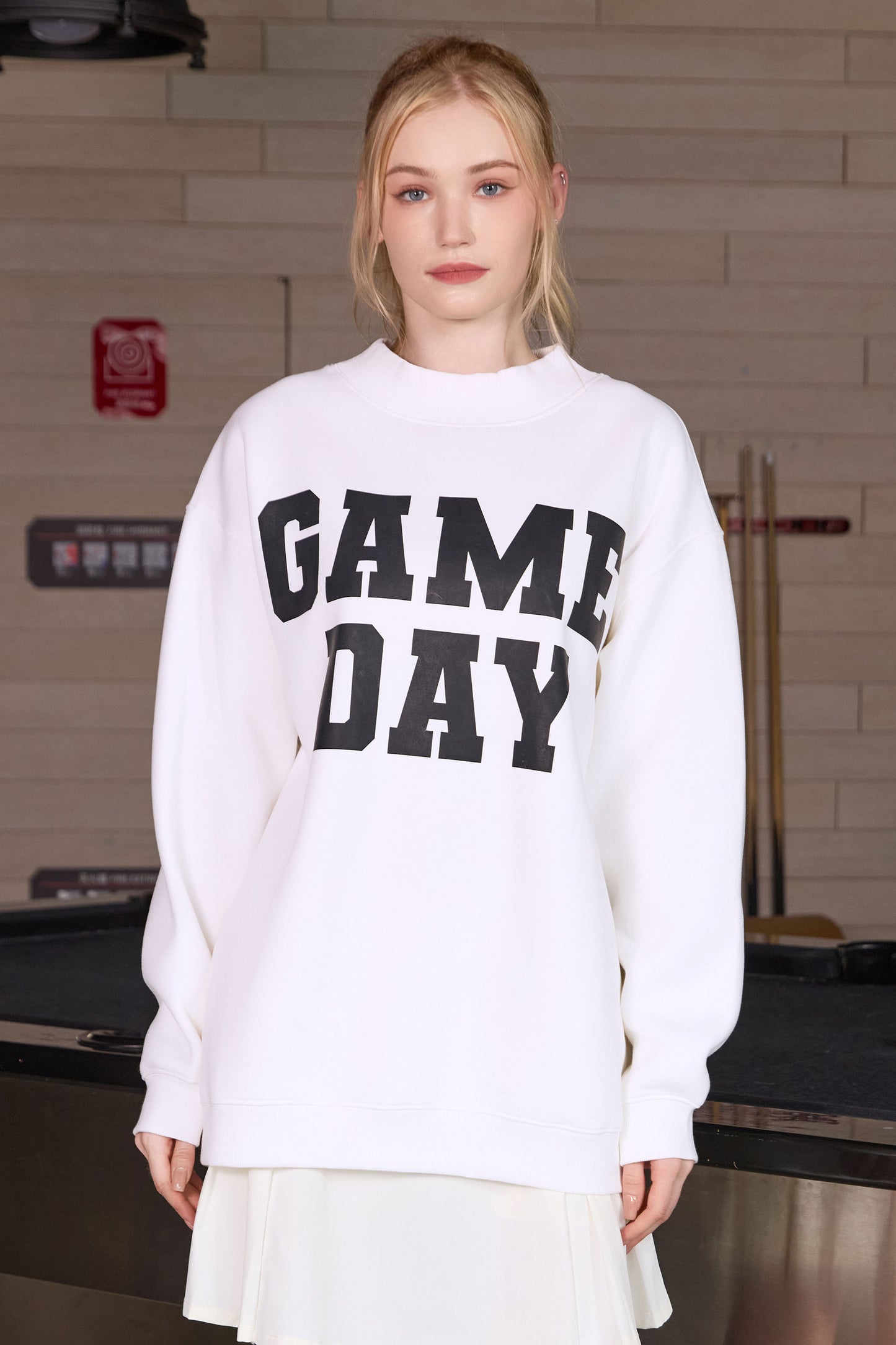 Classic Game Day Mockneck Sweatshirt
