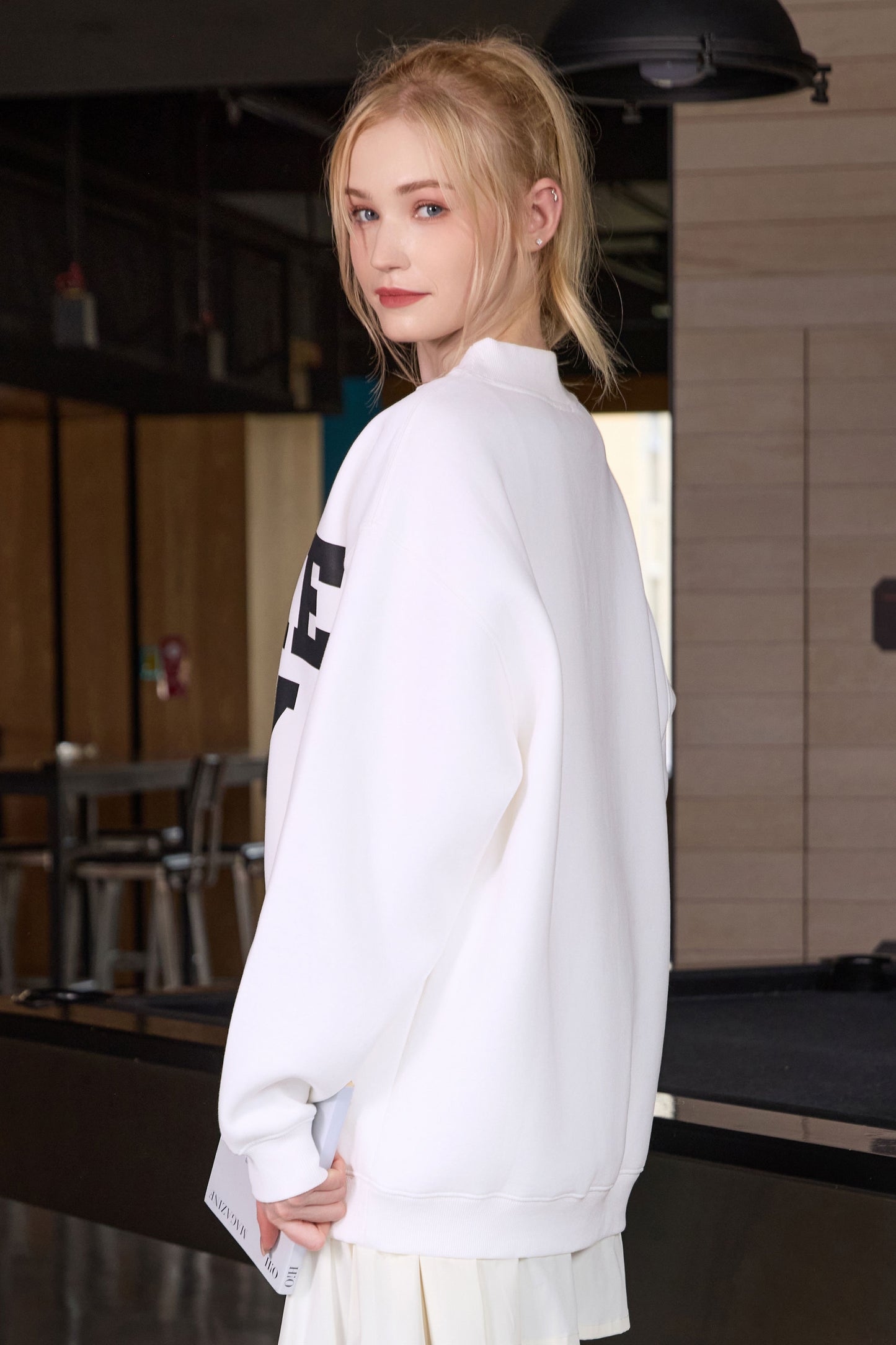 Classic Game Day Mockneck Sweatshirt