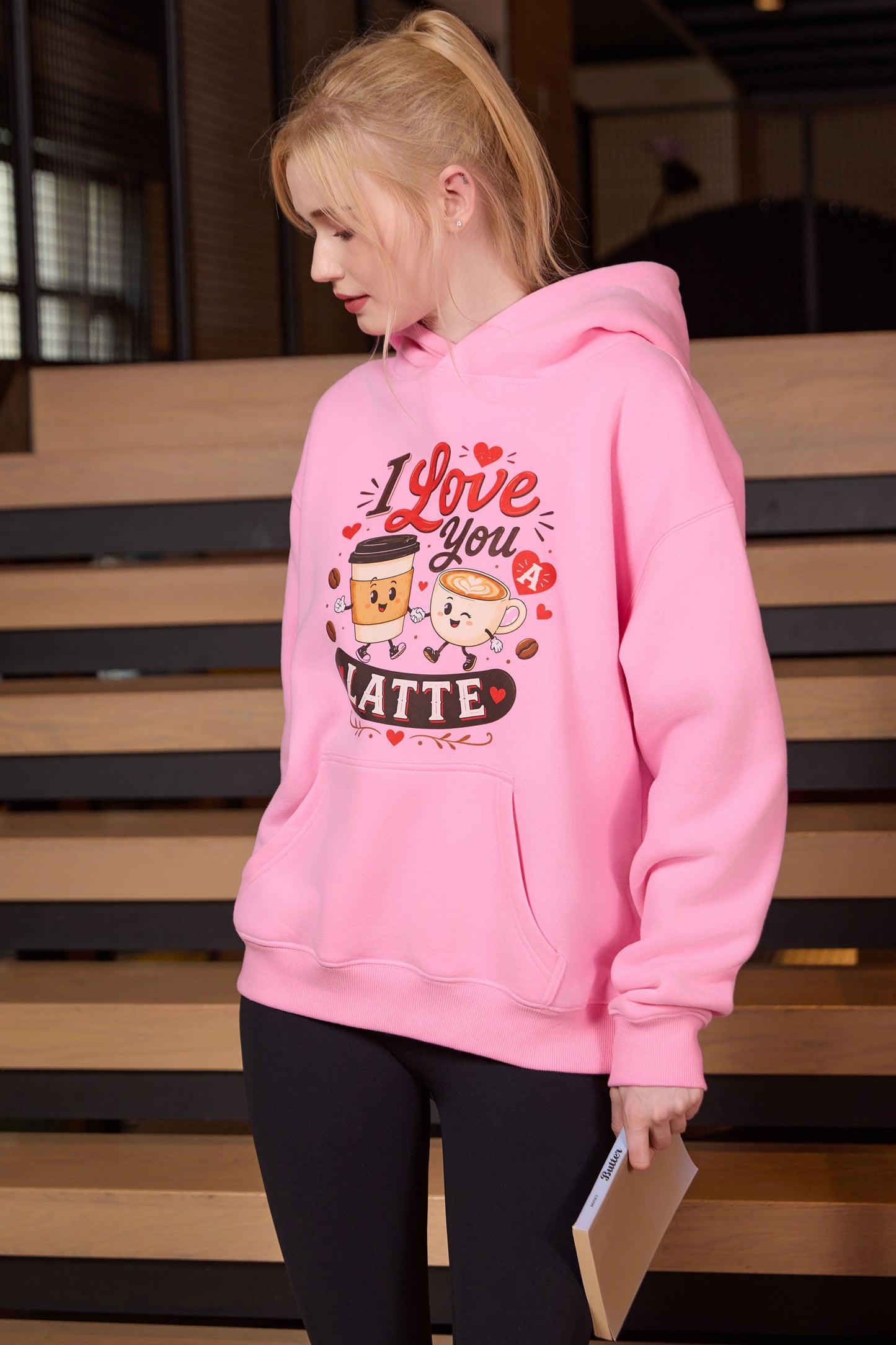 I Love You a Latte Hoodie