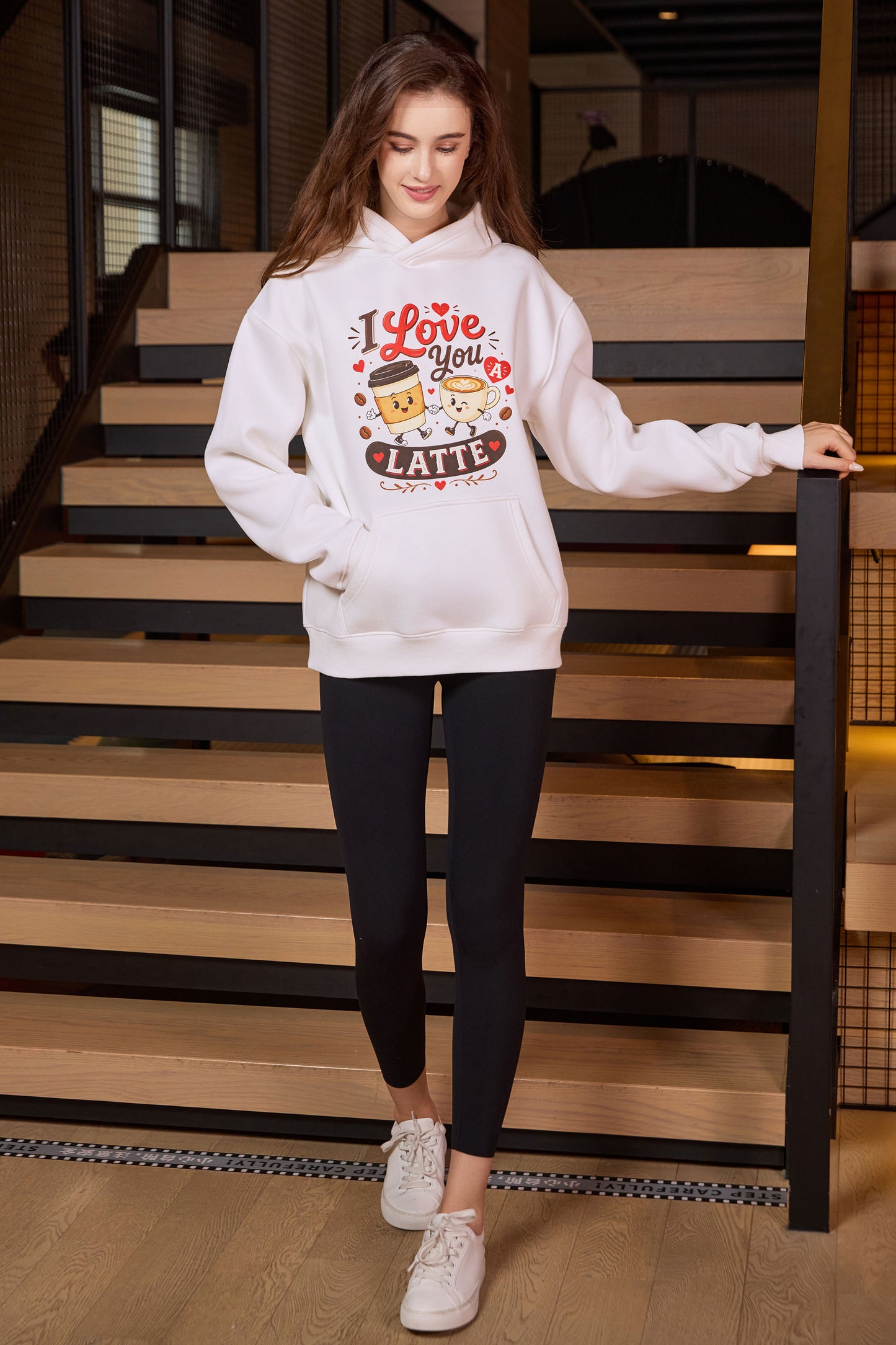 I Love You a Latte Hoodie