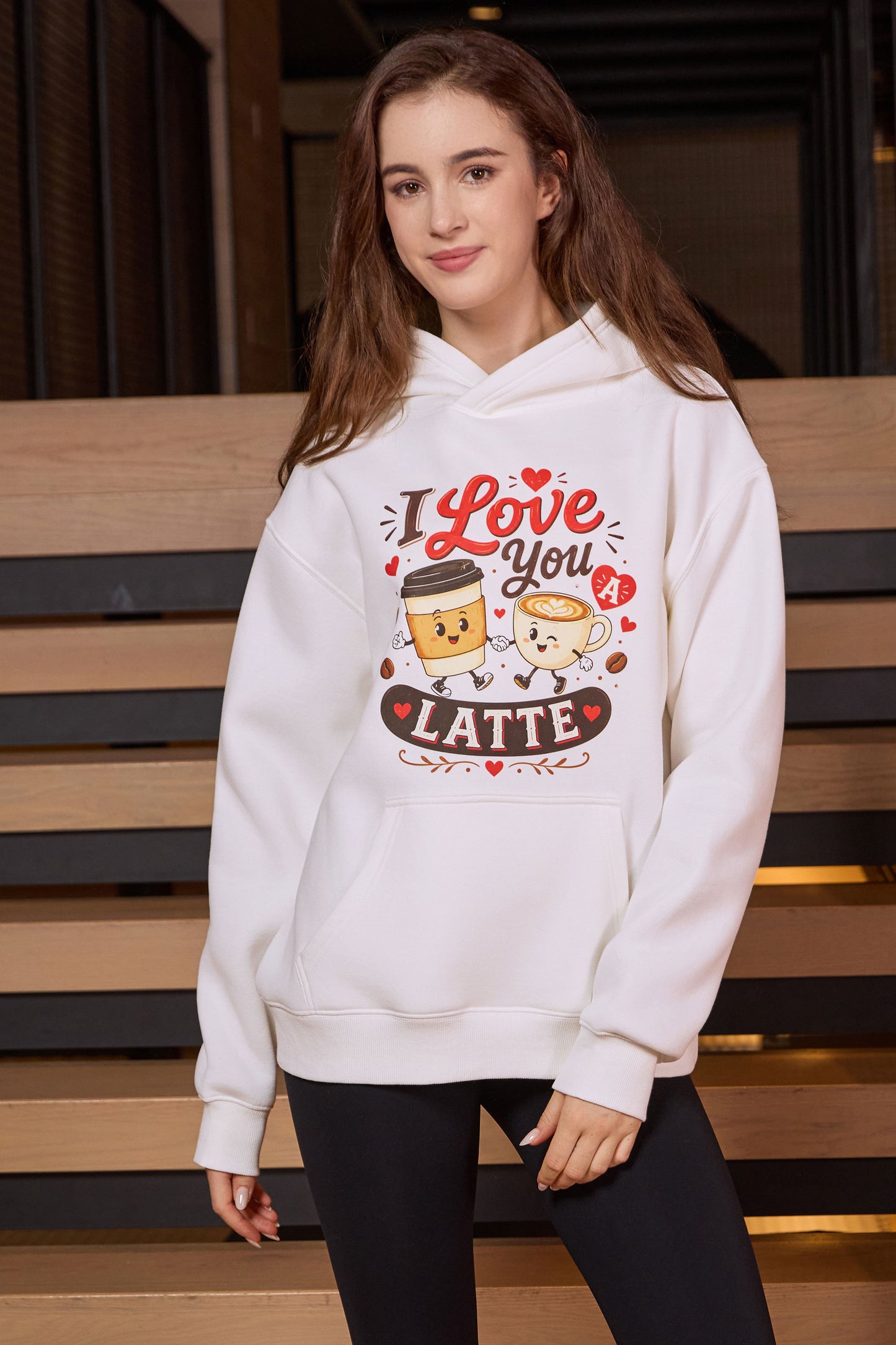 I Love You a Latte Hoodie