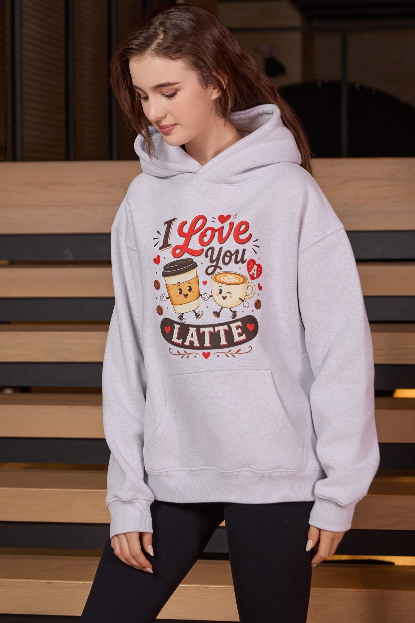 I Love You a Latte Hoodie