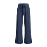 Airy soft loose fit top & wide pants set