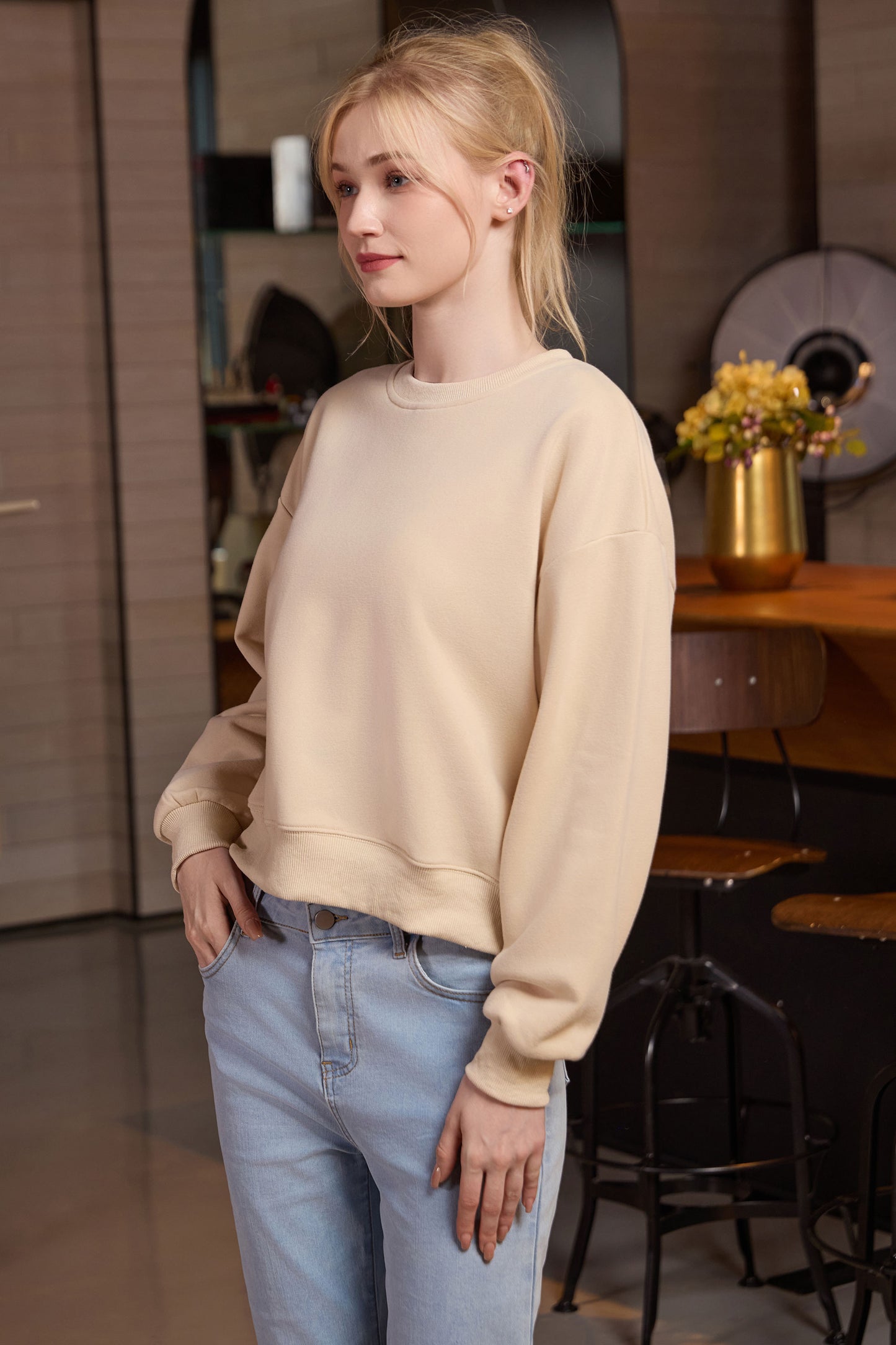 Two Soft Crewneck Sweatshirt