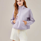 STYBB Slim Quarter Zip - Lavender