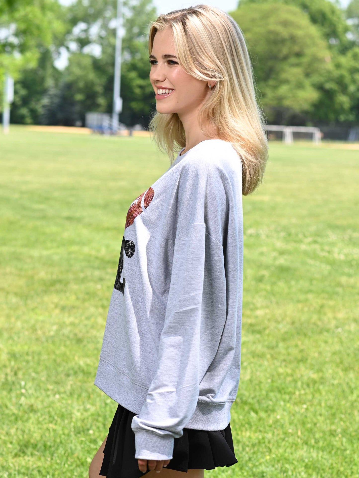 Football Love Long Sleeve Sweatshirt