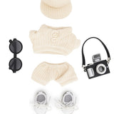 Waffled Henley Set Tiny Twin (No Doll)