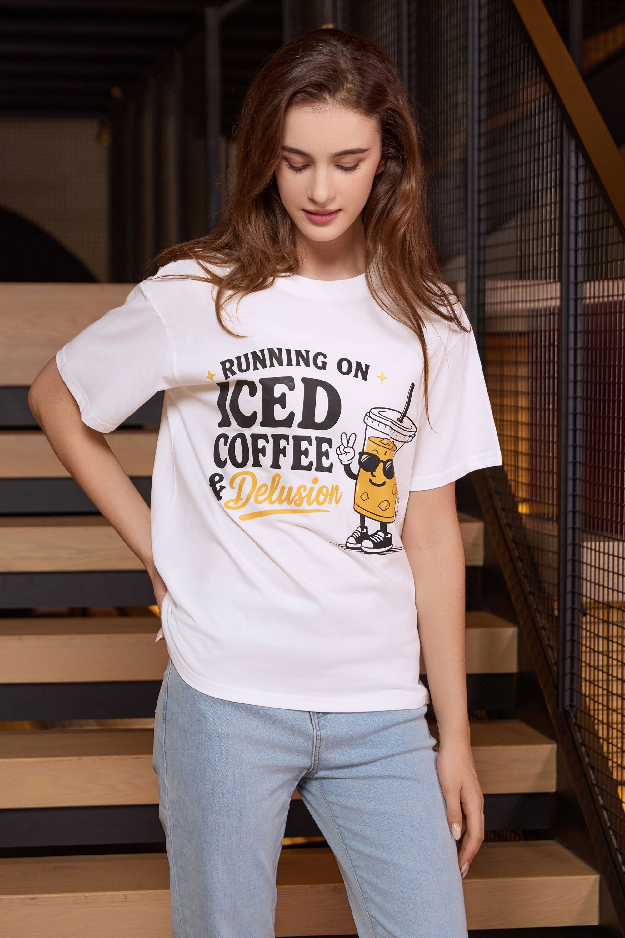 Iced Coffee & Delusion Tee