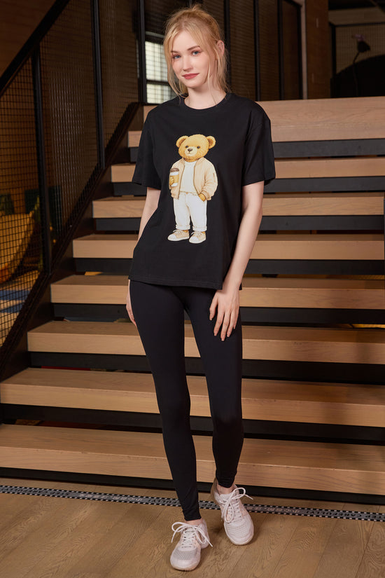 Coffee Break Teddy Tee