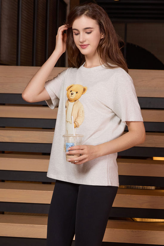 Coffee Break Teddy Tee