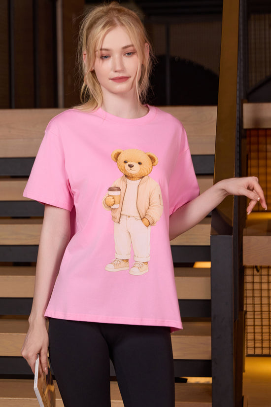 Coffee Break Teddy Tee