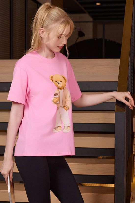 Coffee Break Teddy Tee