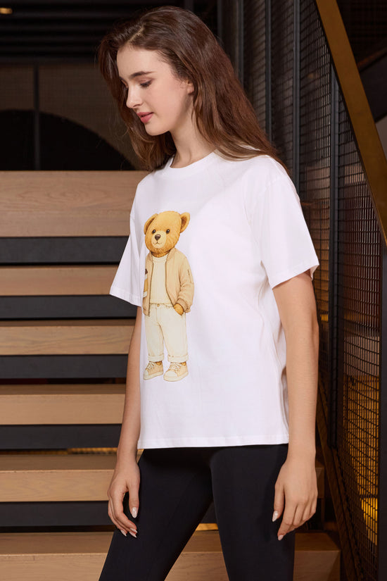 Coffee Break Teddy Tee