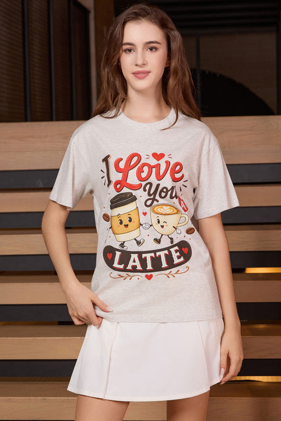 I Love You a Latte Tee