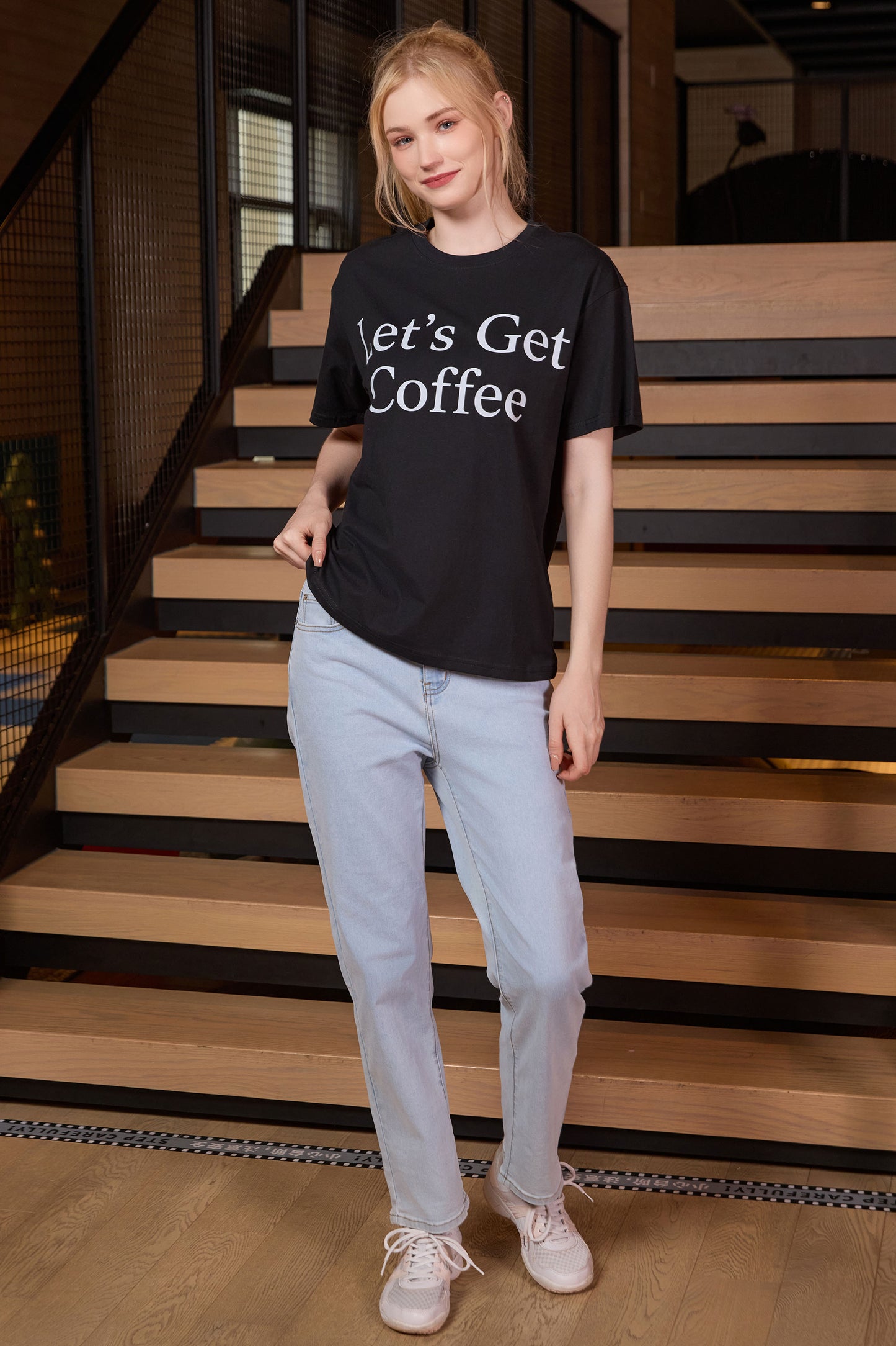 Let's Get Coffee Tee