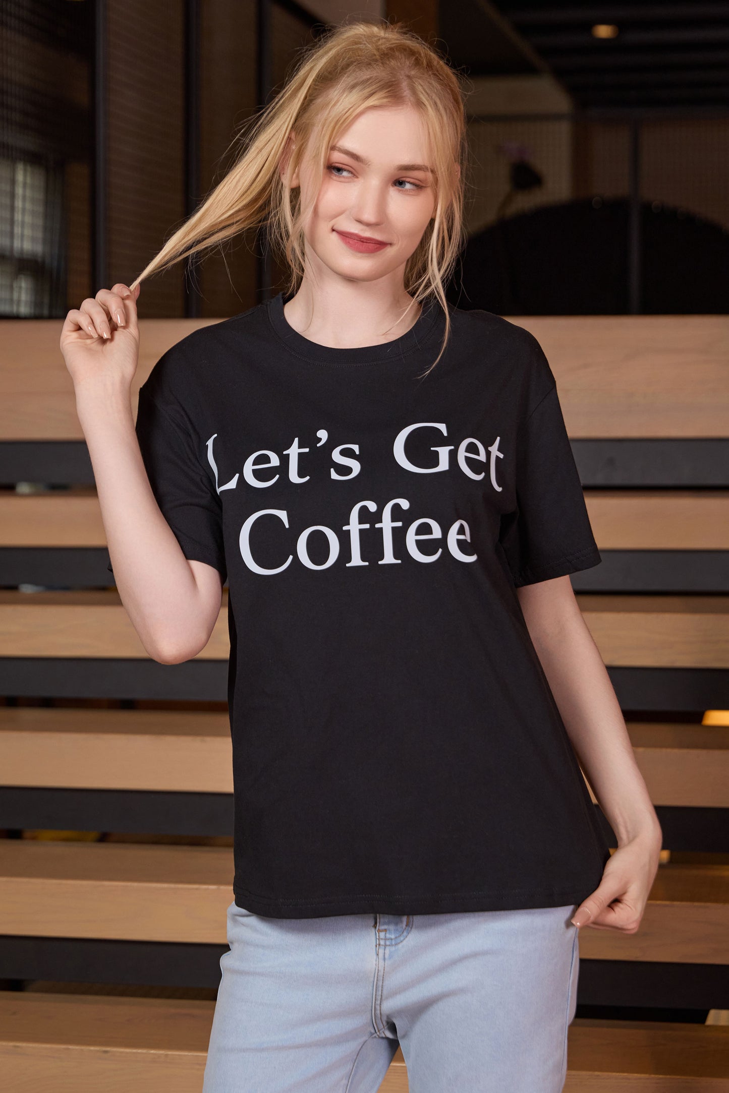 Let's Get Coffee Tee