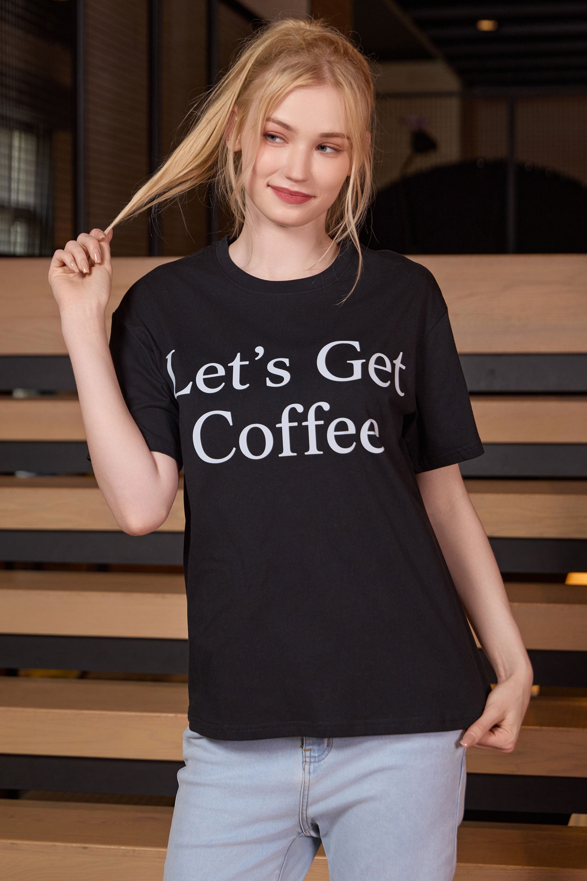 Let's Get Coffee Tee