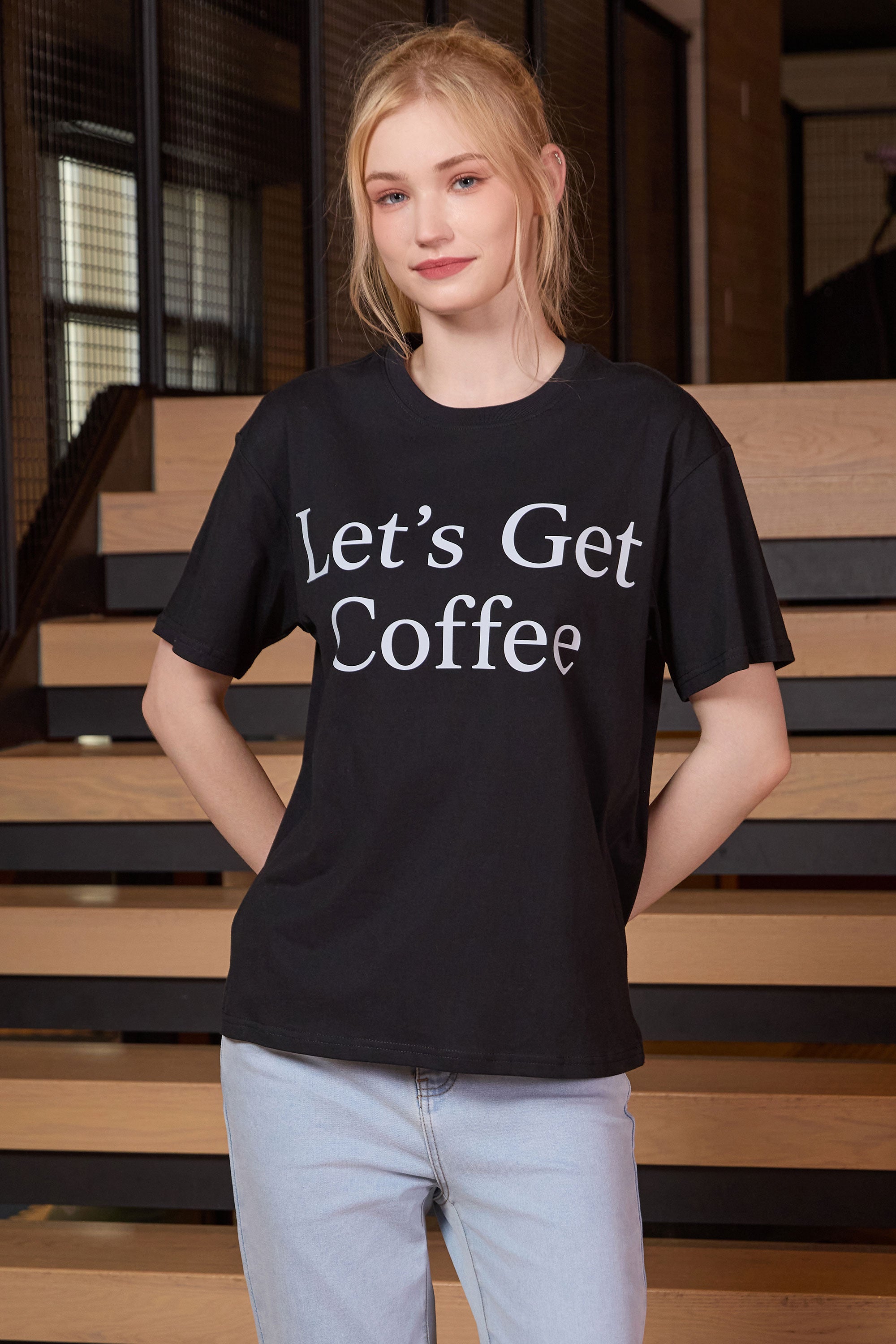 Let's Get Coffee Tee