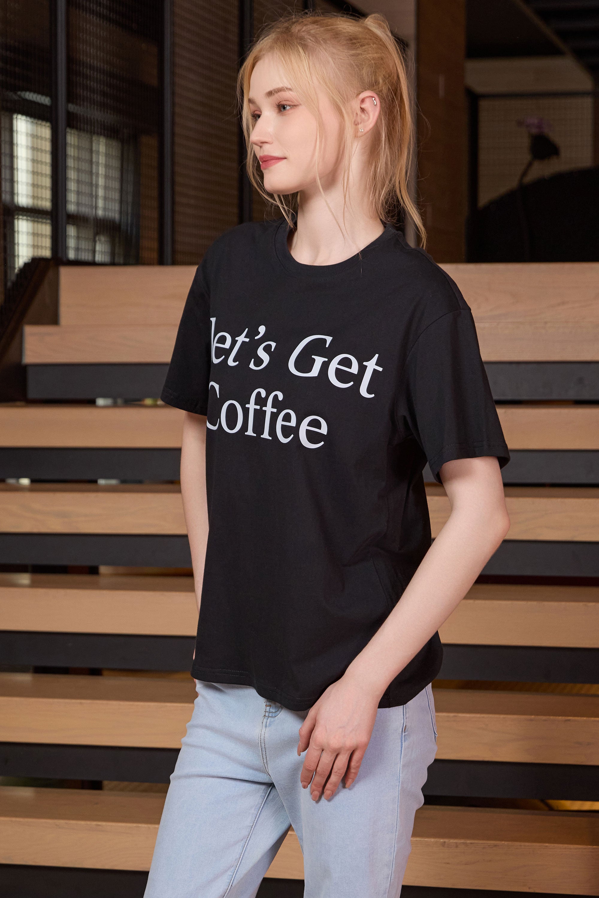 Let's Get Coffee Tee
