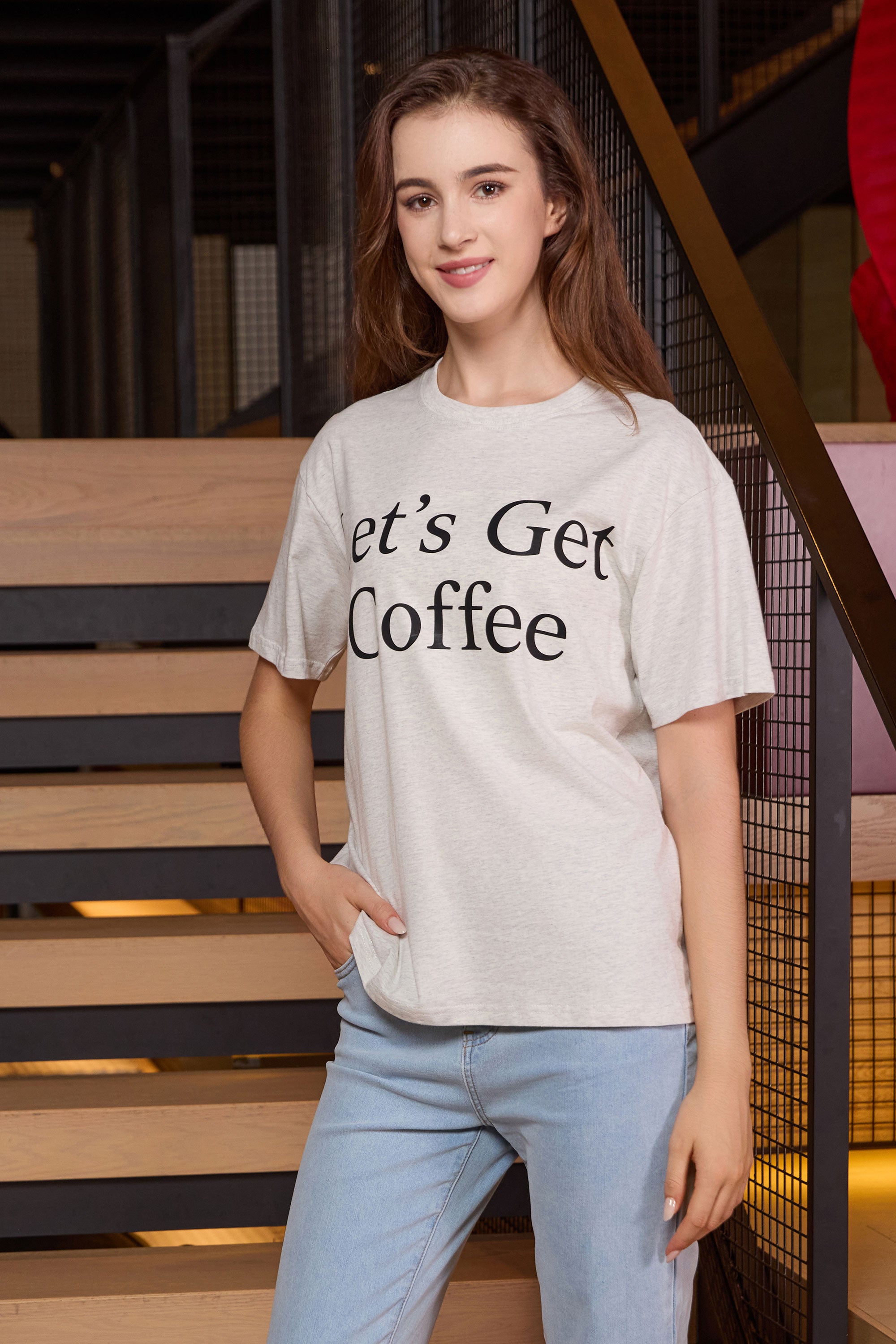 Let's Get Coffee Tee