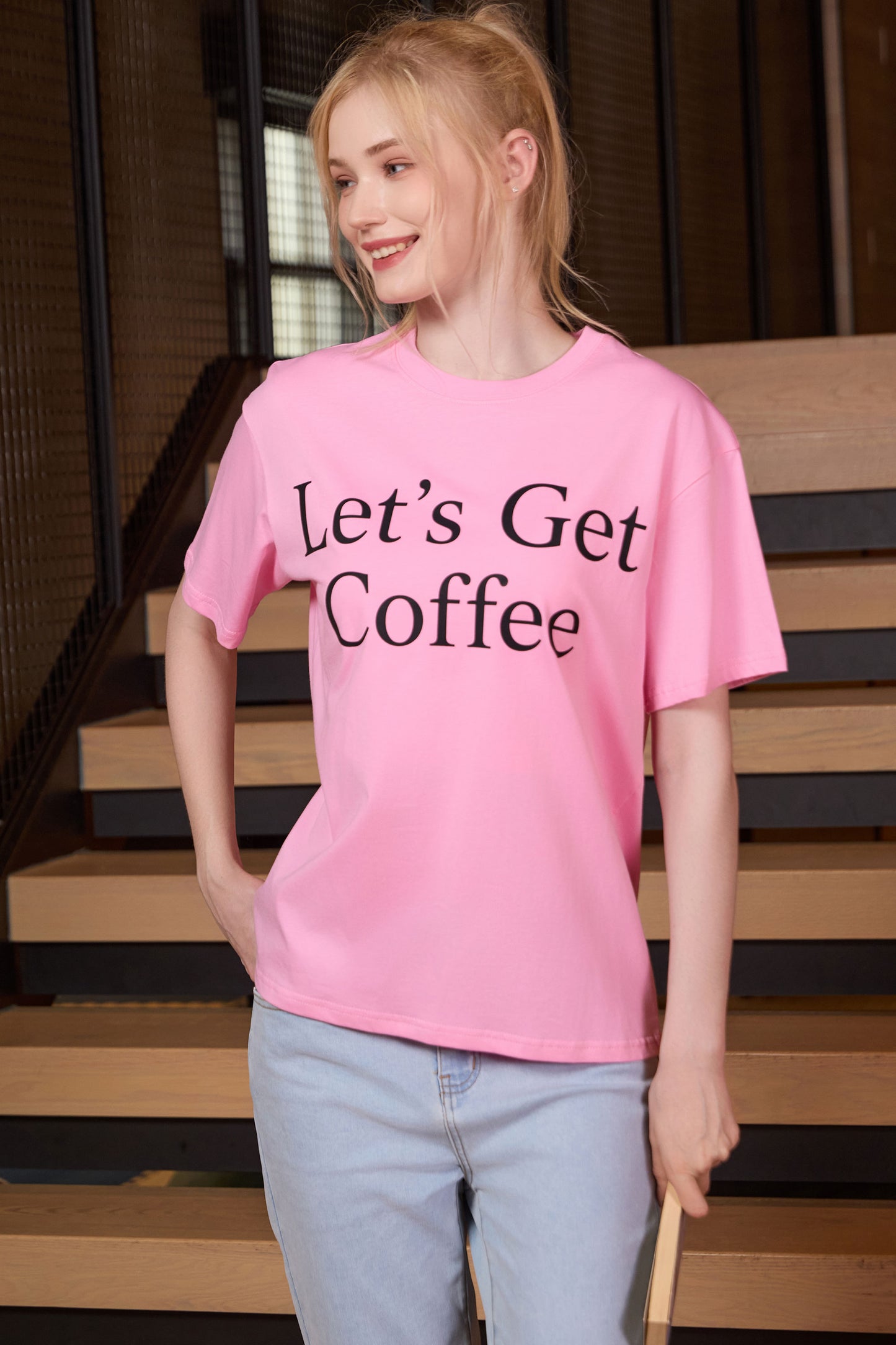 Let's Get Coffee Tee