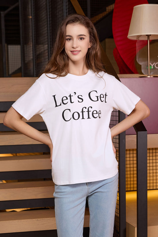 Let's Get Coffee Tee