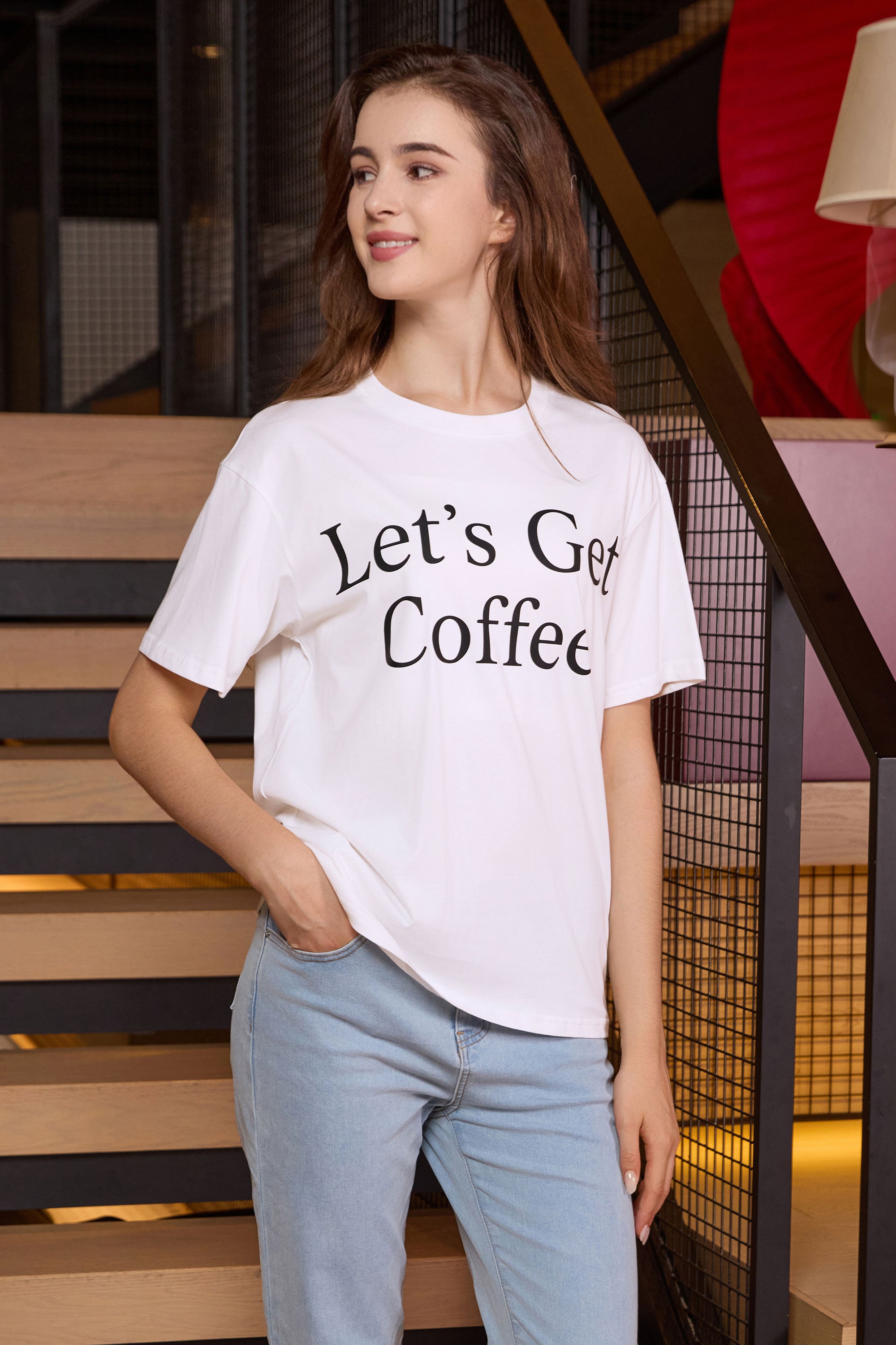 Let's Get Coffee Tee