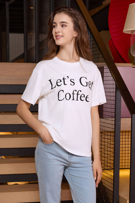 Let's Get Coffee Tee