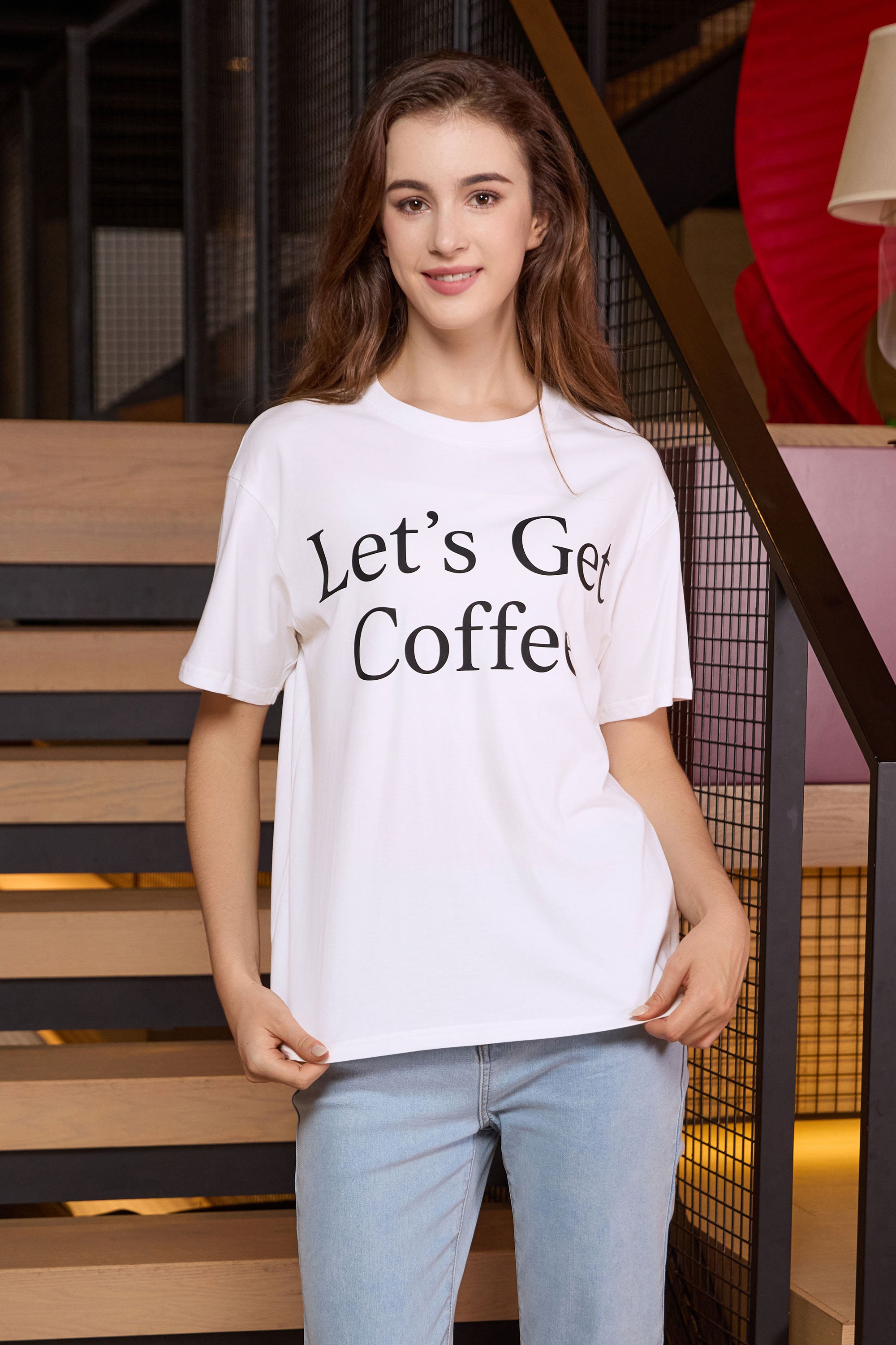 Let's Get Coffee Tee