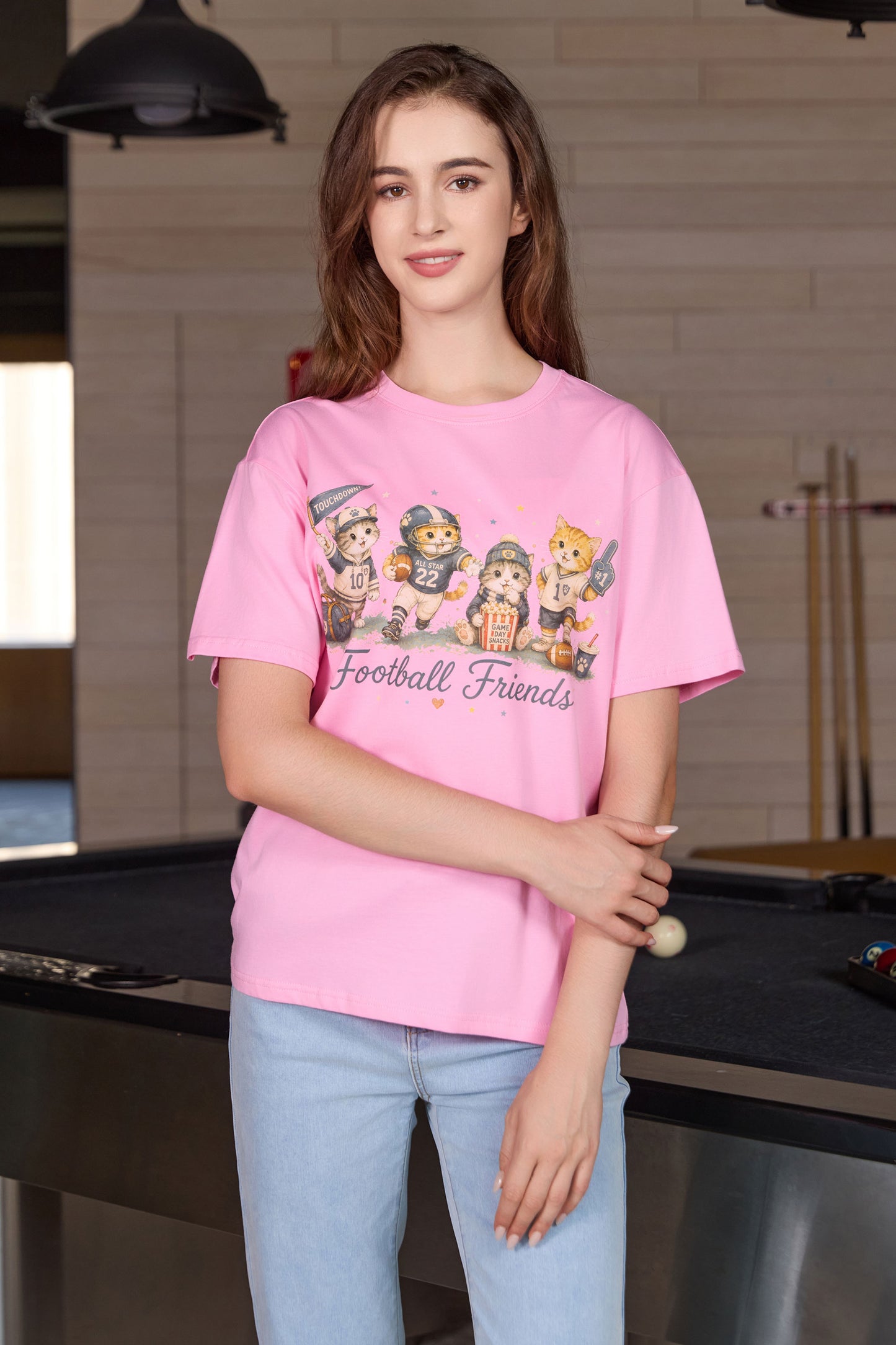 Football Friends Kitten Tee