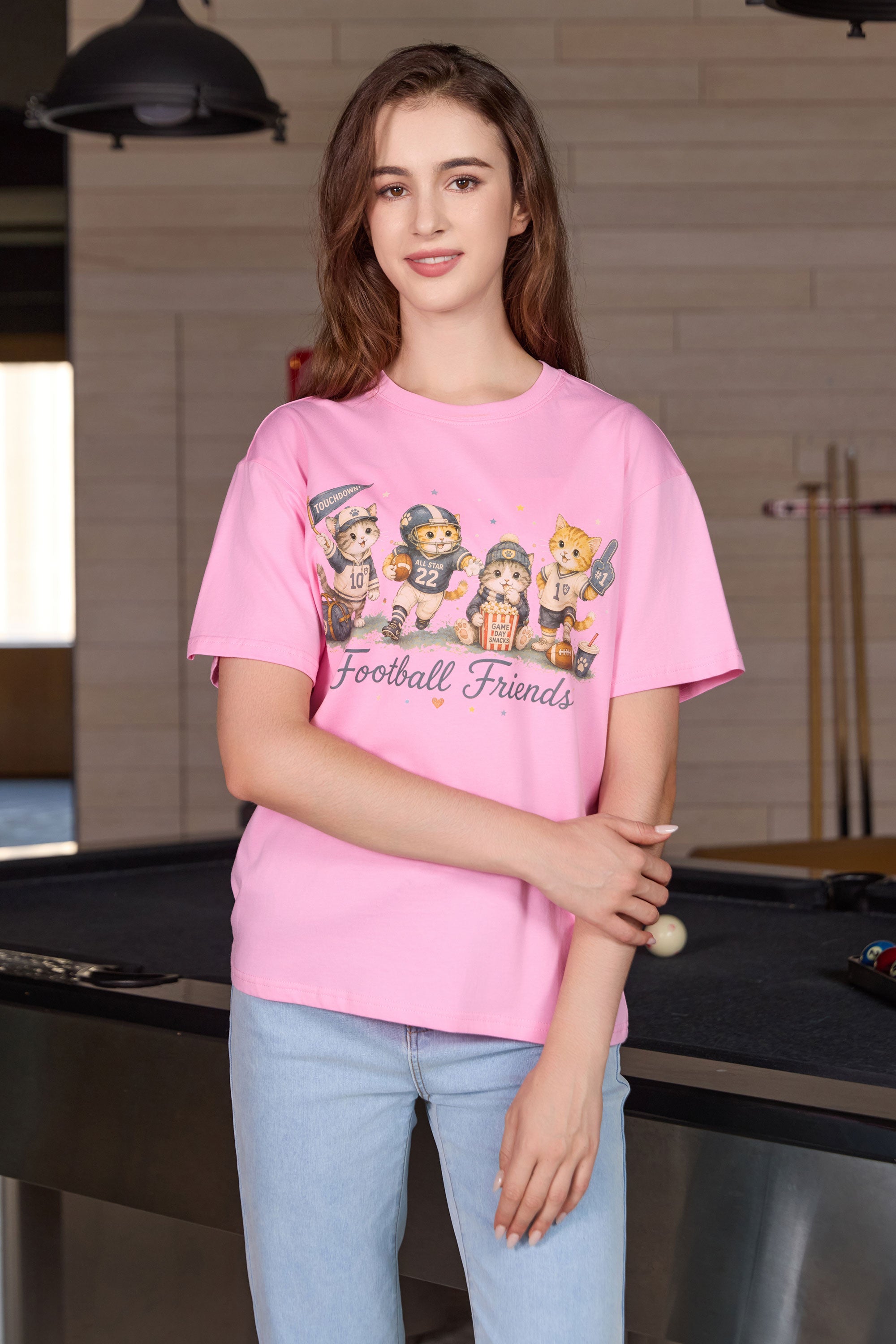 Football Friends Kitten Tee