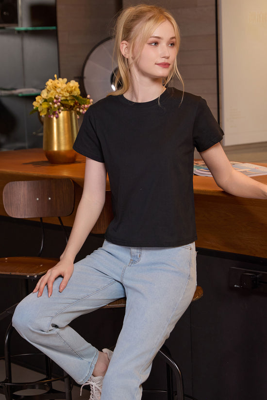 Essential Soft Crop Tee