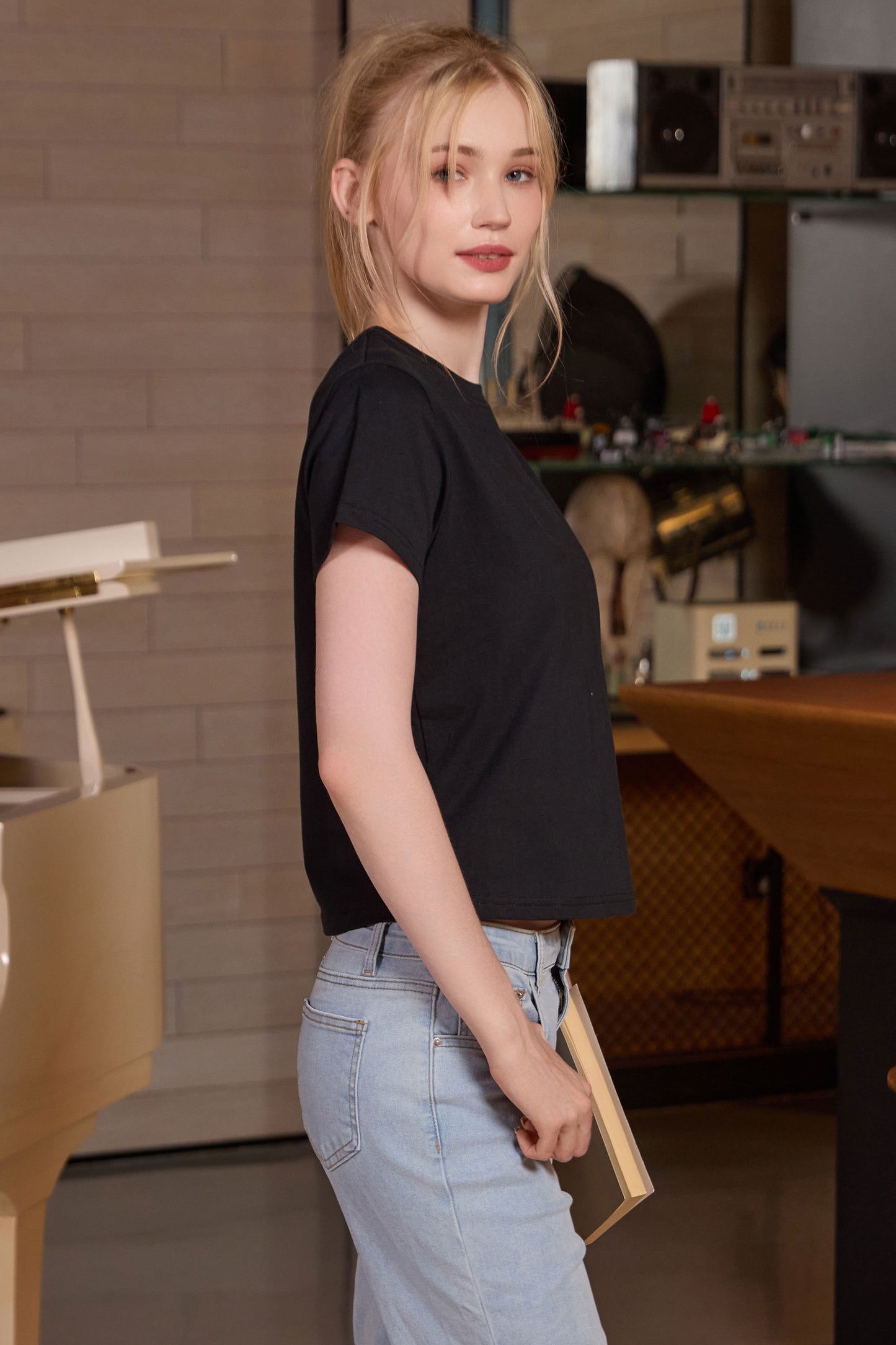 Essential Soft Crop Tee