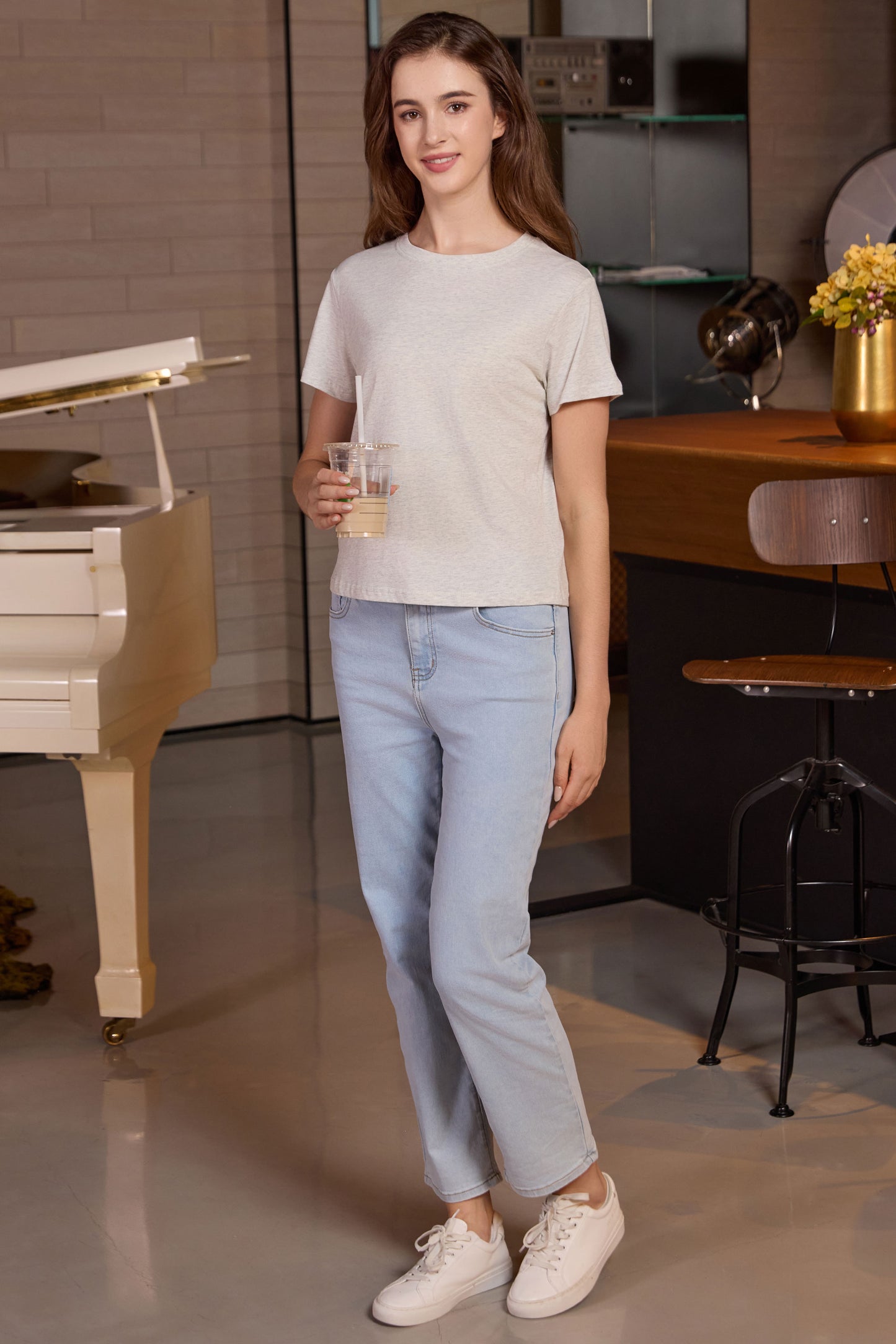 Essential Soft Crop Tee