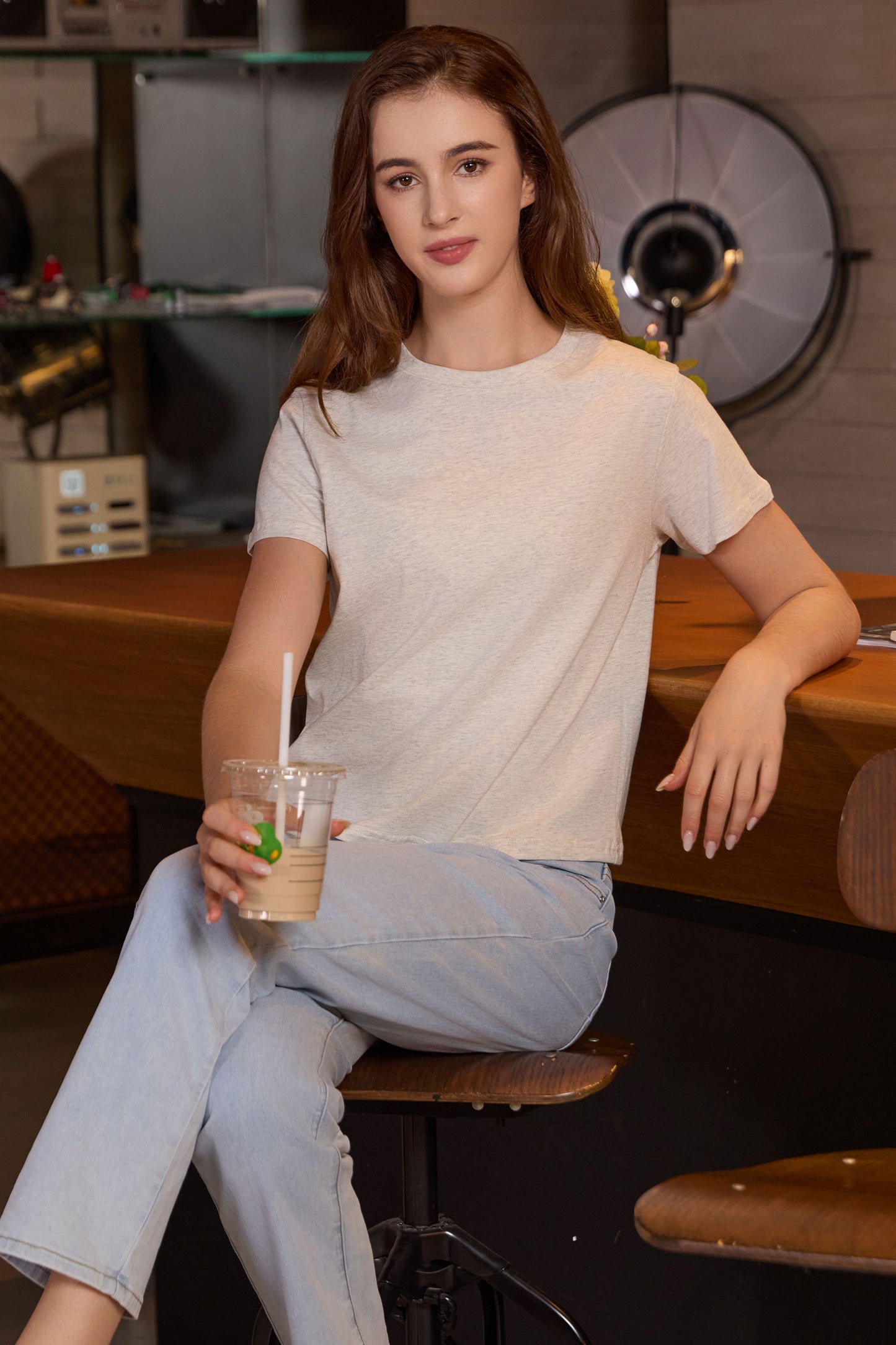 Essential Soft Crop Tee