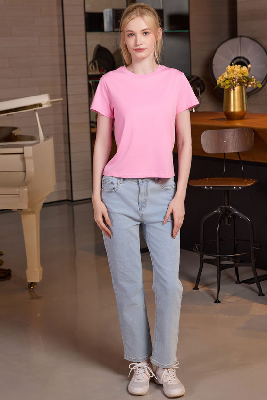 Essential Soft Crop Tee