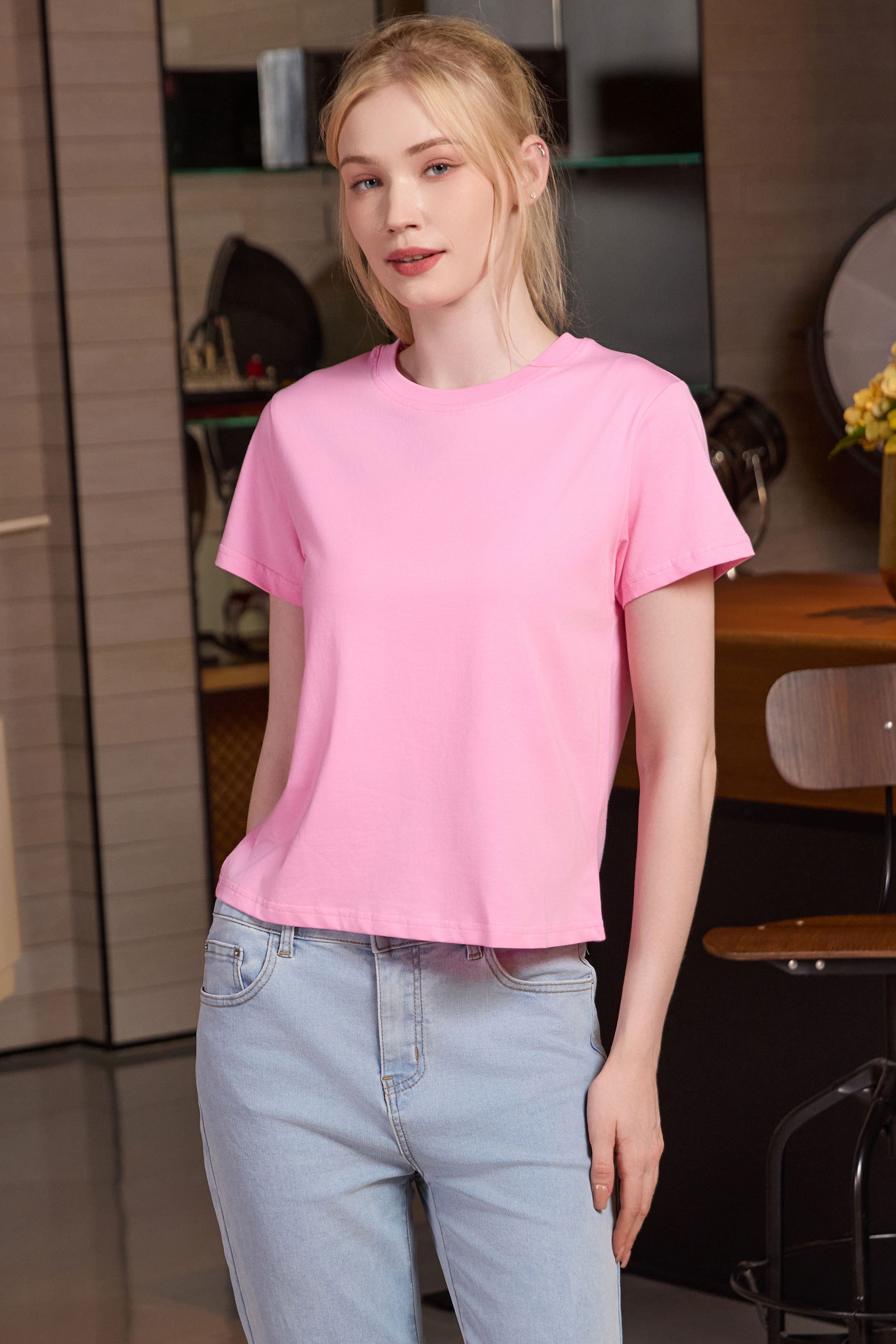 Essential Soft Crop Tee